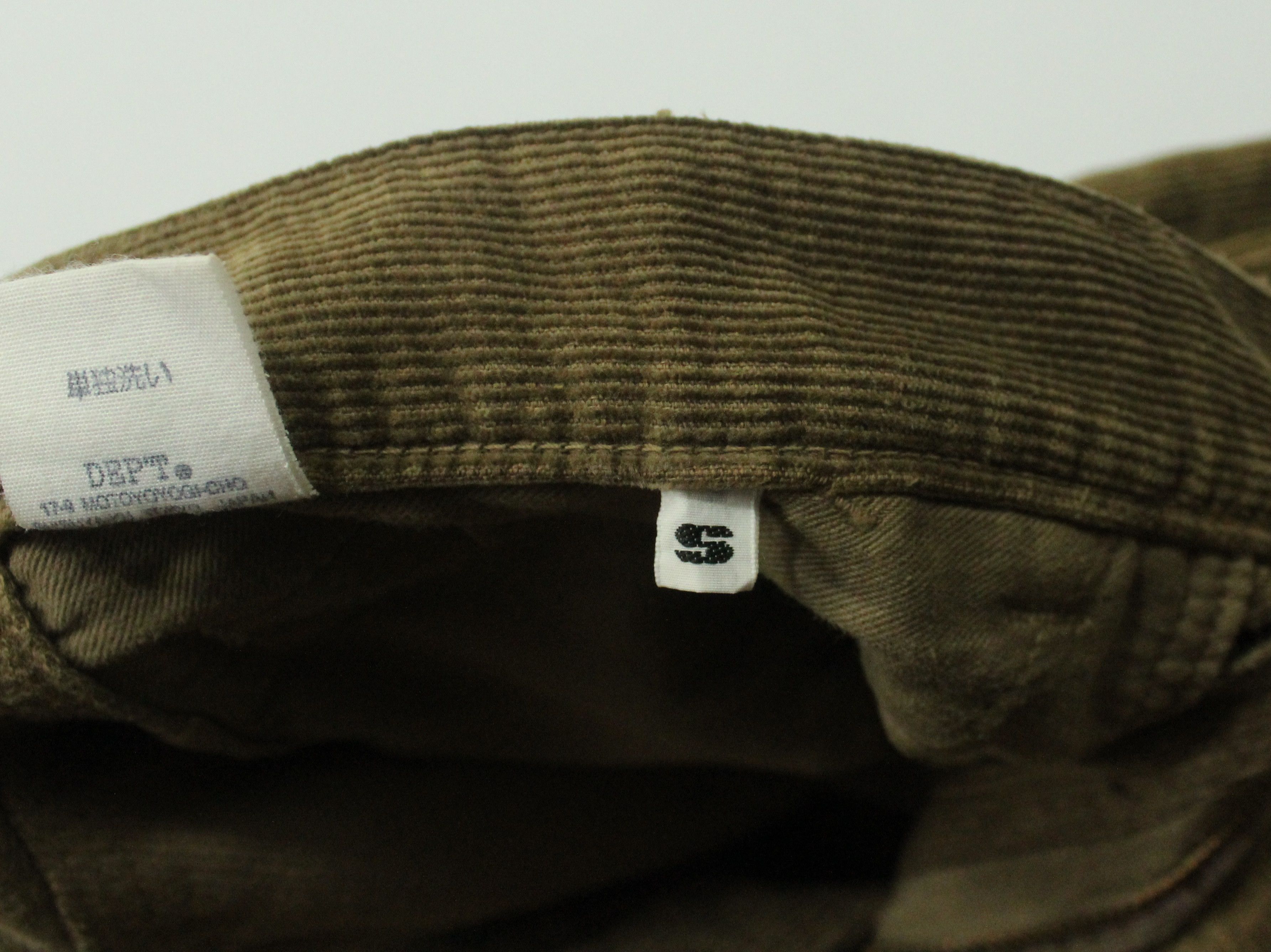 Japanese Brand DEPT. Pants Carpenter Corduroy Made In Japan Size US 32 / EU 48 - 18 Thumbnail