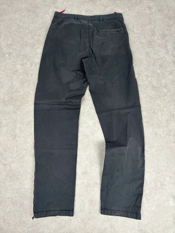 Prada 2000s Prada Black Nylon Cargo Pants with Zip-Off Leg Openings Size US 30 / EU 46 - 6 Thumbnail