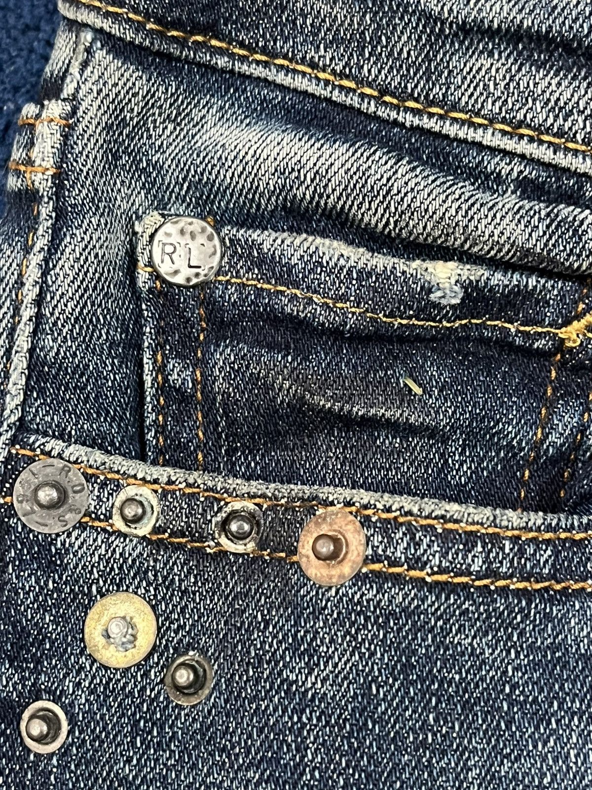 Denim & Supply Ralph Lauren × Ralph Lauren Vintage Denim Supply Ralph Lauren Indigo Patchwork Denim Size US 26 / EU 42 - 10 Thumbnail
