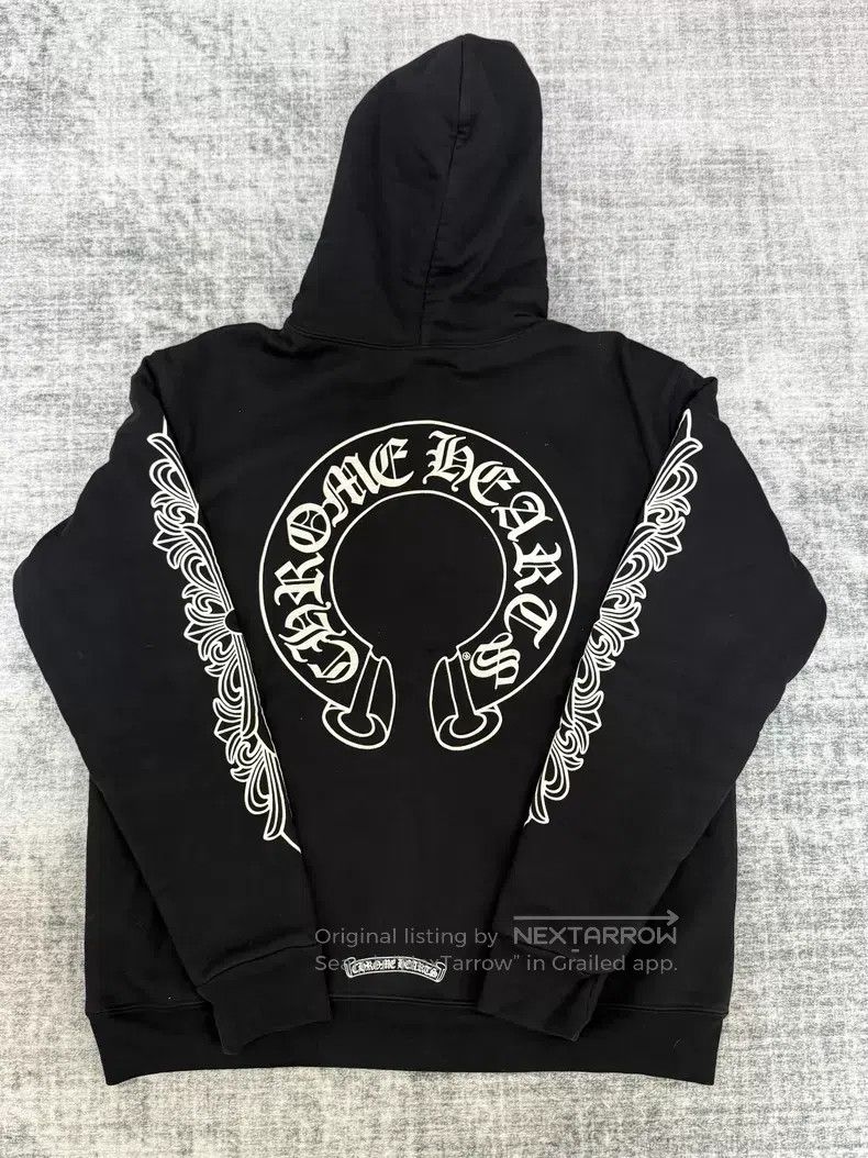 Chrome Hearts CHROME HEARTS Size M Horseshoe-printed qilin-armed zip-up j Size US M / EU 48-50 / 2 - 2 Thumbnail