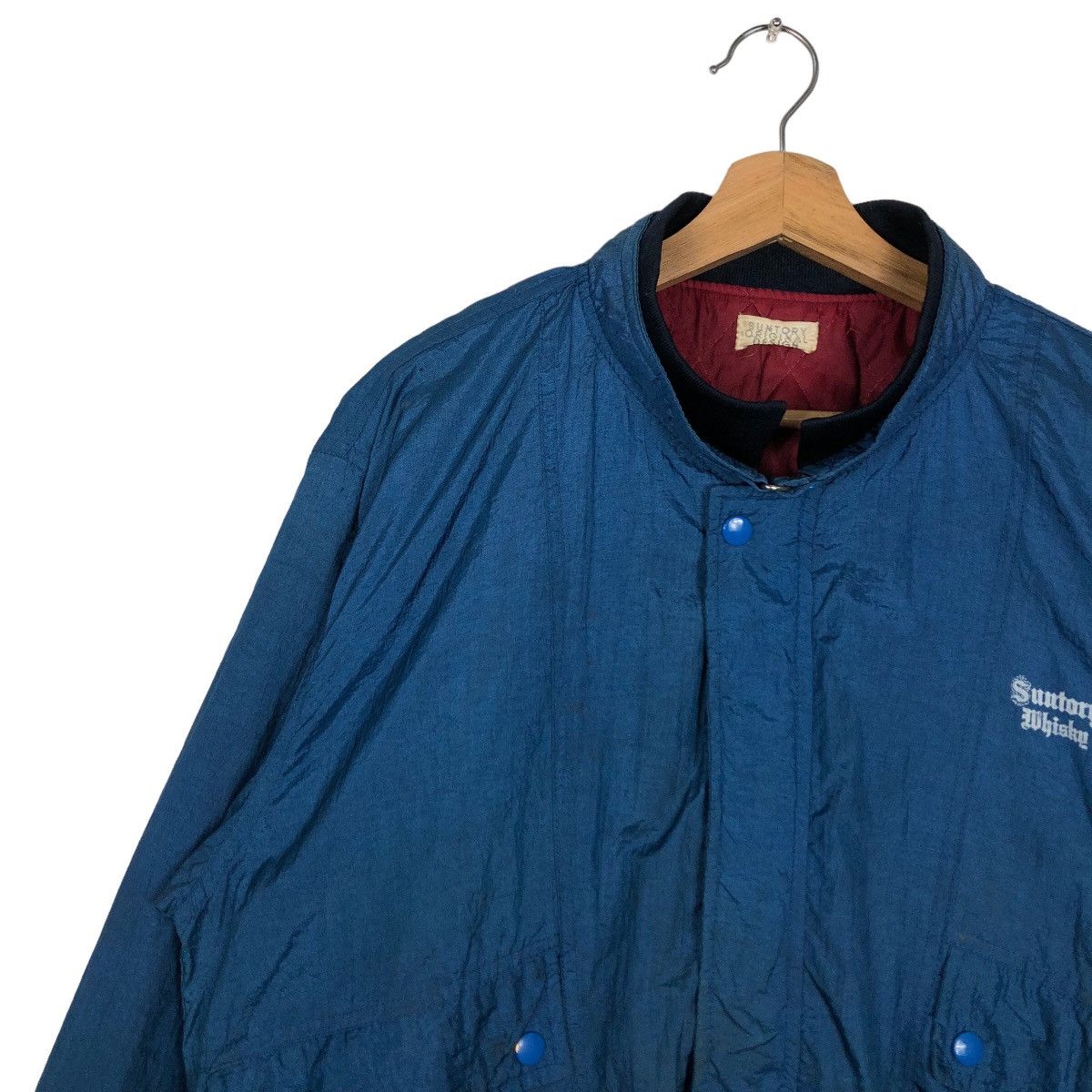 Japanese Brand 🔥90’s Vintage Bomber Jacket Suntory Boss Coffee Big Logo Size US M / EU 48-50 / 2 - 6 Thumbnail