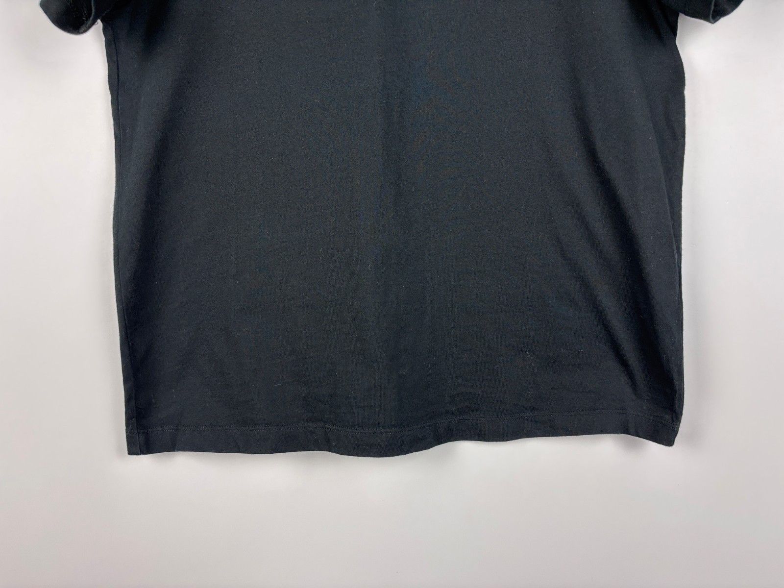Emporio Armani Womens Emporio Armani Embroidered Logo T-Shirt Black Size 44 Size M / US 6-8 / IT 42-44 - 3 Thumbnail