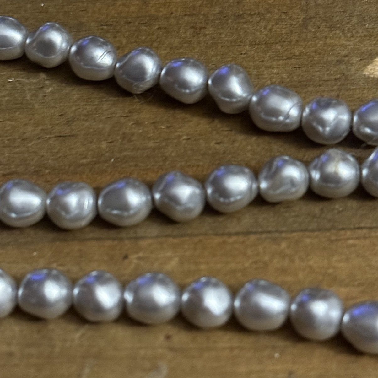 Vintage Vintage Avon gray faux baroque pearl necklace and earrings Size ONE SIZE - 3 Thumbnail