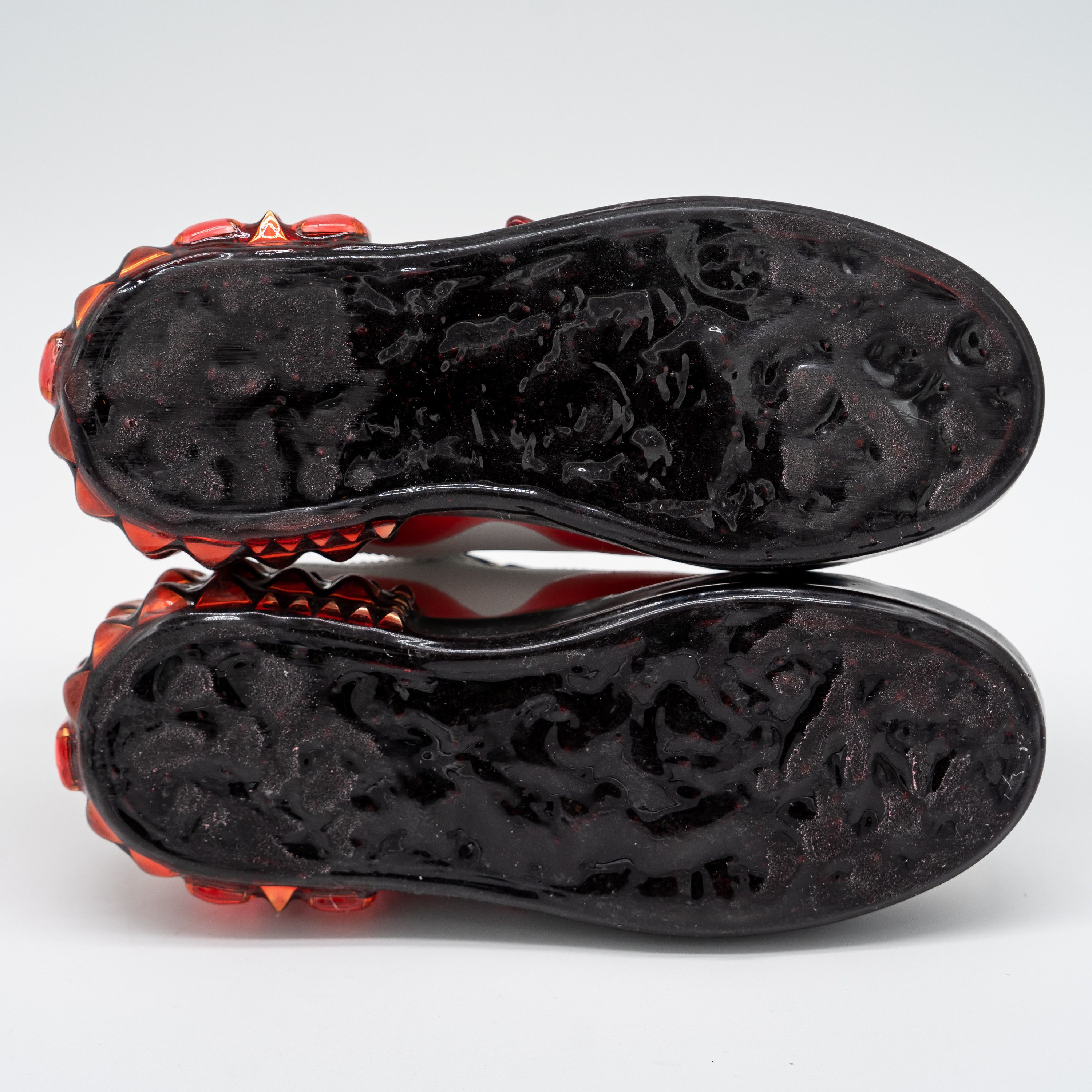 Dolce & Gabbana Dolce & Gabbana Portofino Heart Sneakers Crystals Red Melt Size US 6.5 / IT 36.5 - 6 Thumbnail