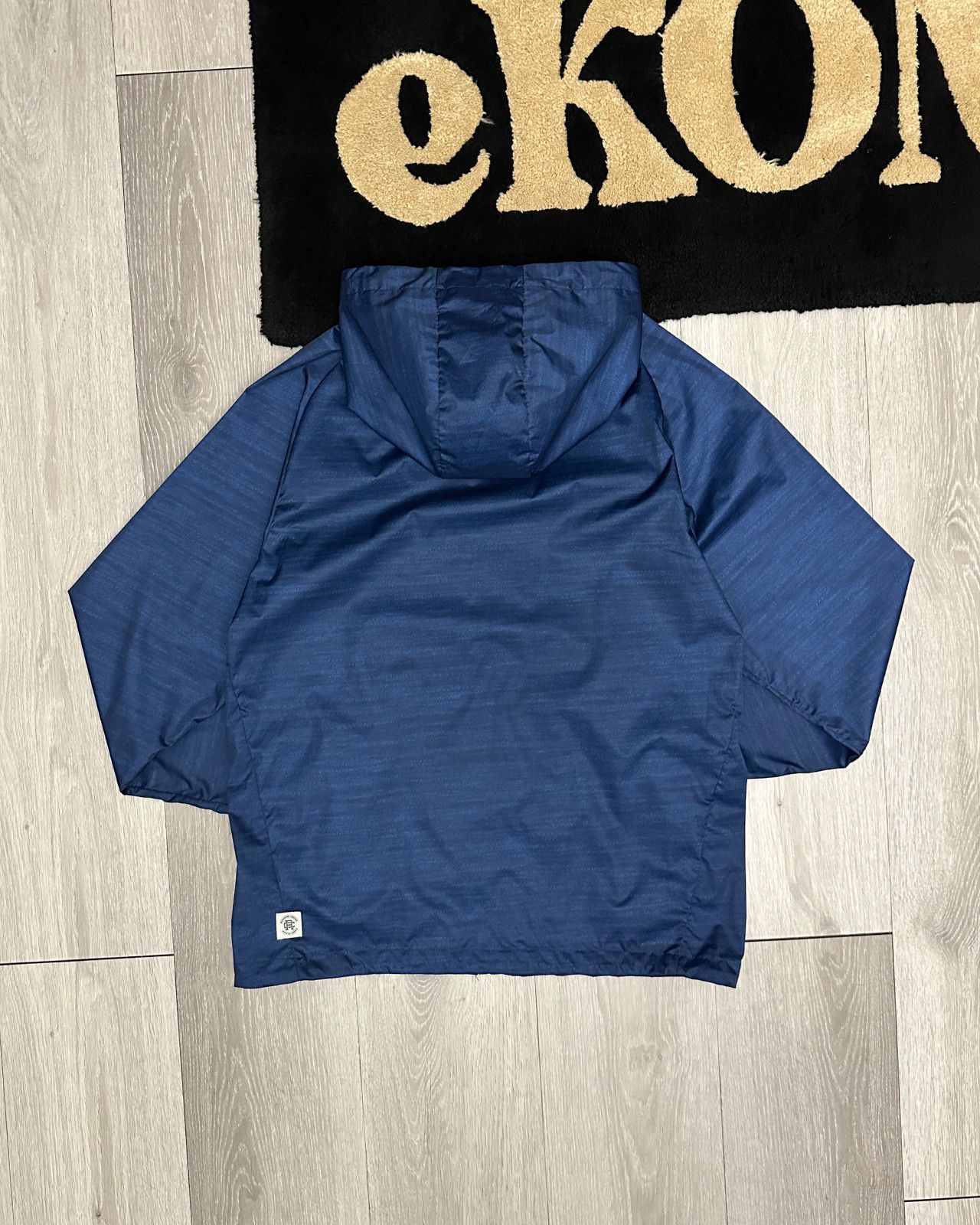 Reigning Champ Reigning Champ Blue Printed Windbreaker Jacket - Medium Size US M / EU 48-50 / 2 - 2 Thumbnail