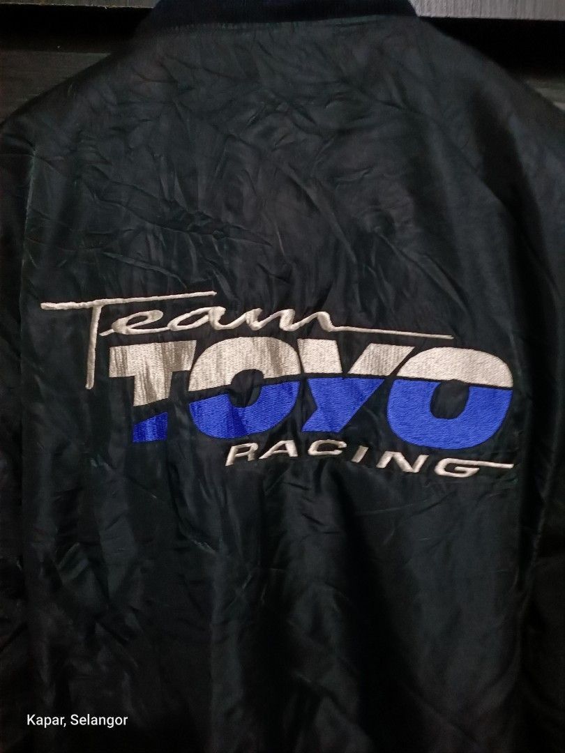 Vintage Vintage toyo tires racing team bomber jacket Size US L / EU 52-54 / 3 - 7 Thumbnail