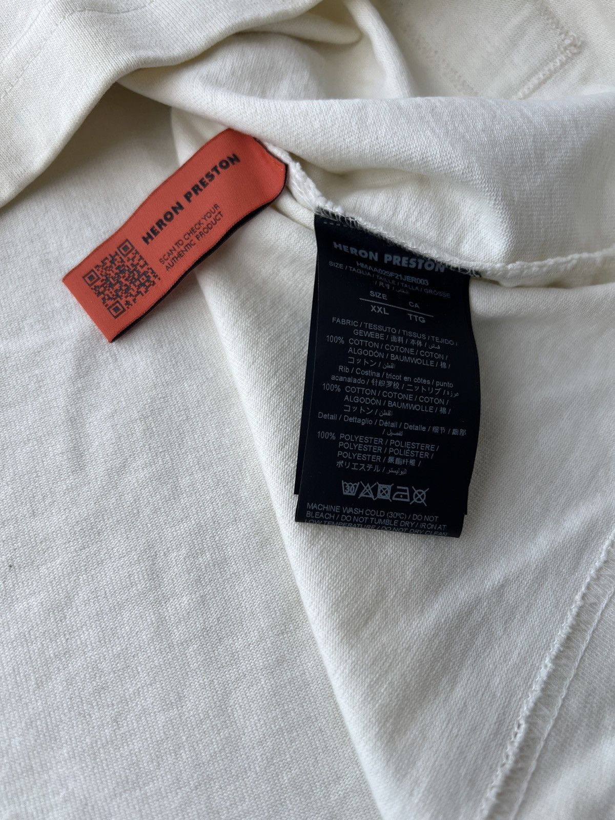 Heron Preston Heron Preston Gum Tee FW21 Size US XXL / EU 58 / 5 - 7 Thumbnail