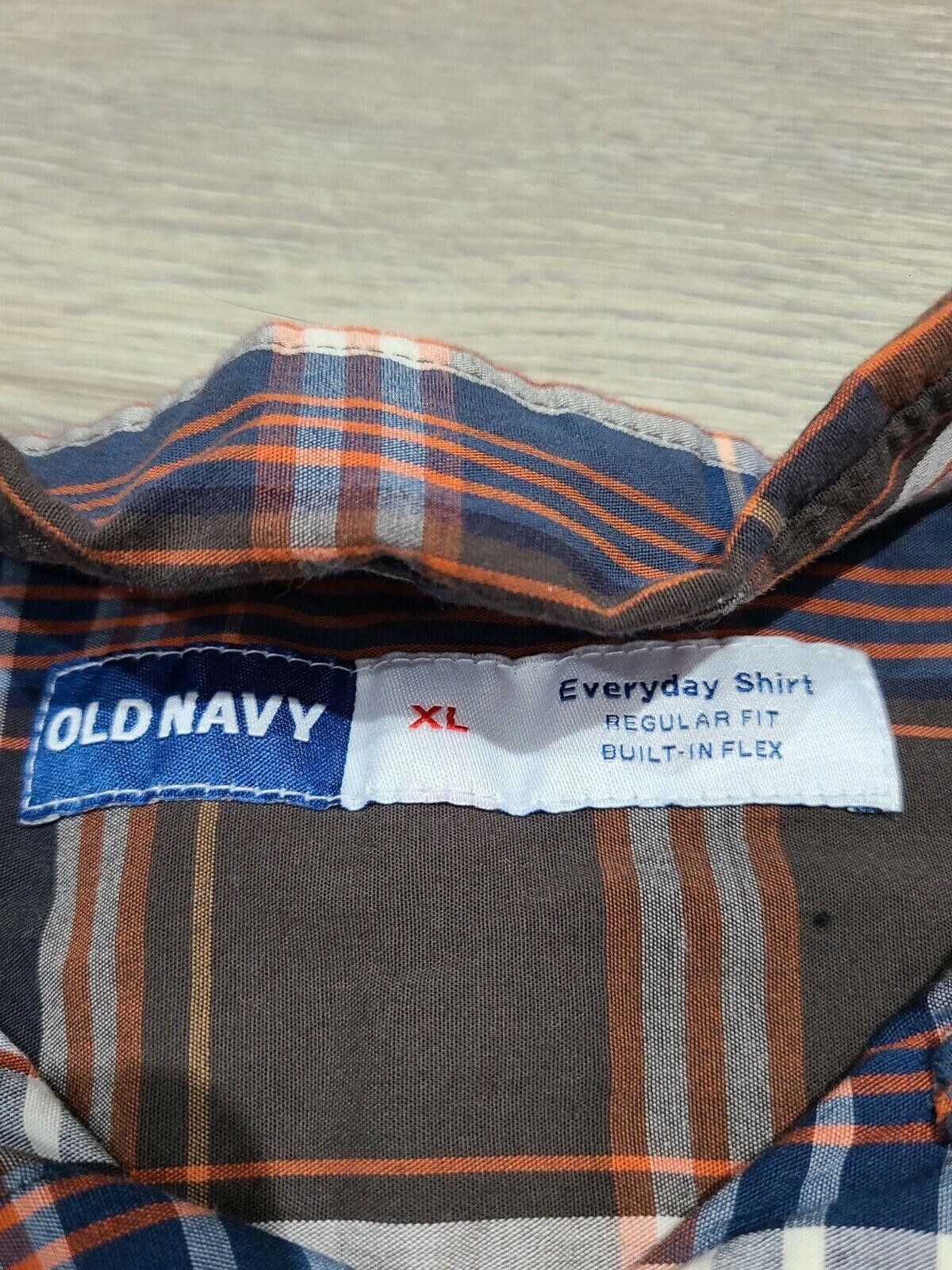 Old Navy Old Navy Everyday Shirt Mens Extra Large Plaid Long Sleeve Size US XL / EU 56 / 4 - 2 Thumbnail