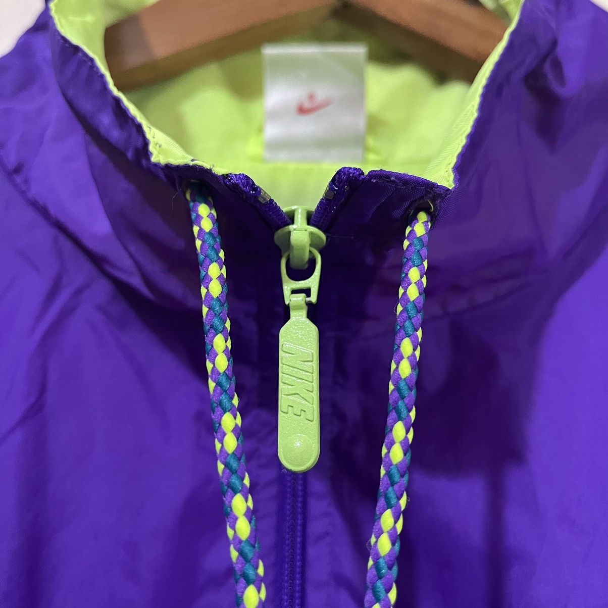 Nike 90's Nike Tritone Zip Up Windbreaker Jacket Size US XL / EU 56 / 4 - 7 Thumbnail