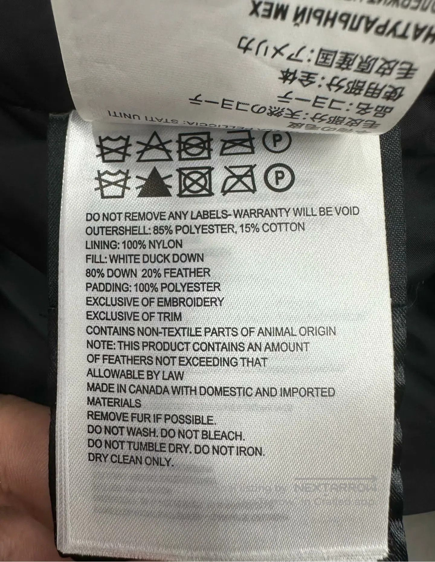 Canada Goose Canada Goose Logo Printed Down Jacket| Size US XS / EU 42 / 0 - 4 Thumbnail