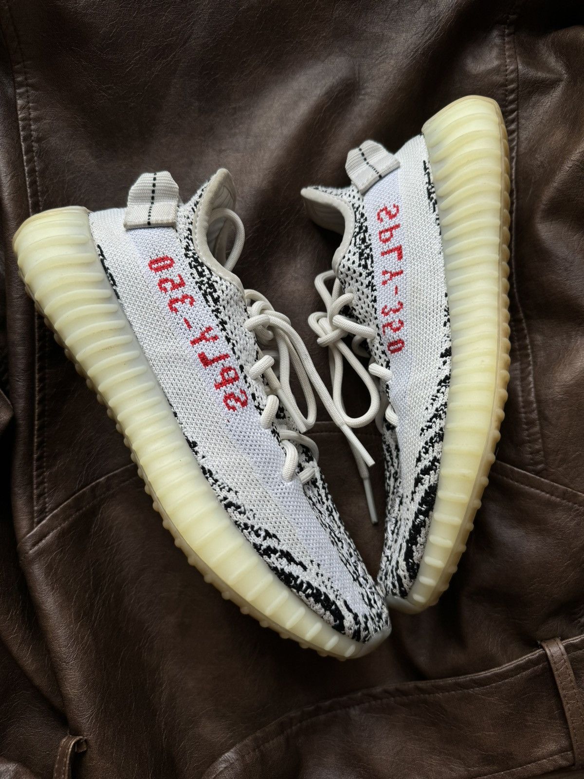 Adidas × Kanye West × Yeezy Adidas Yeezy Boost 350 V2 Zebra sneakers Size US 4.5 / IT 34.5 - 2 Thumbnail
