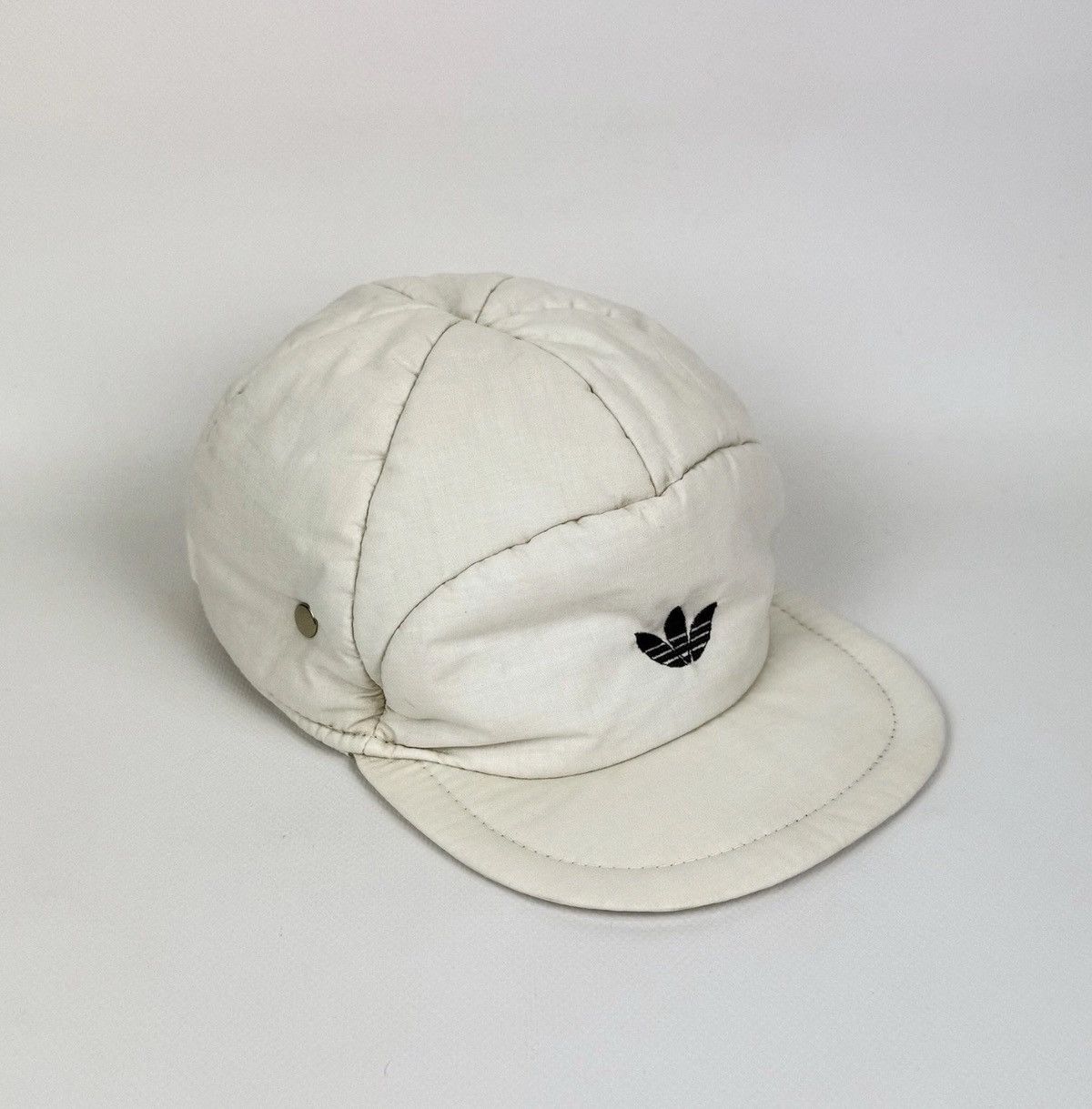 Adidas Vintage Adidas Made in West Germany Hat Cap White Insulated Size ONE SIZE - 2 Thumbnail