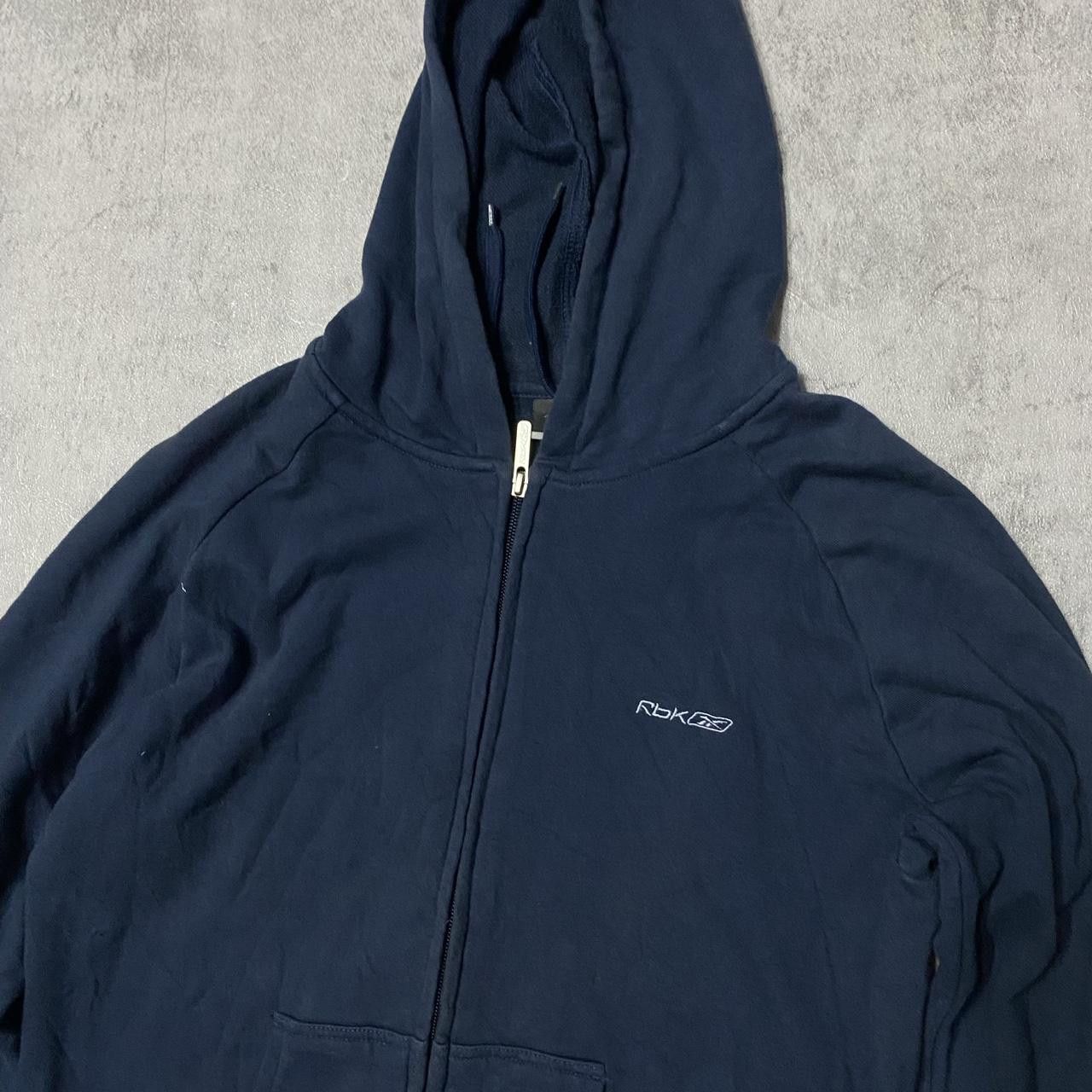Reebok Navy blue Reebok zip-up hoodie #streetwear Size US L / EU 52-54 / 3 - 2 Thumbnail