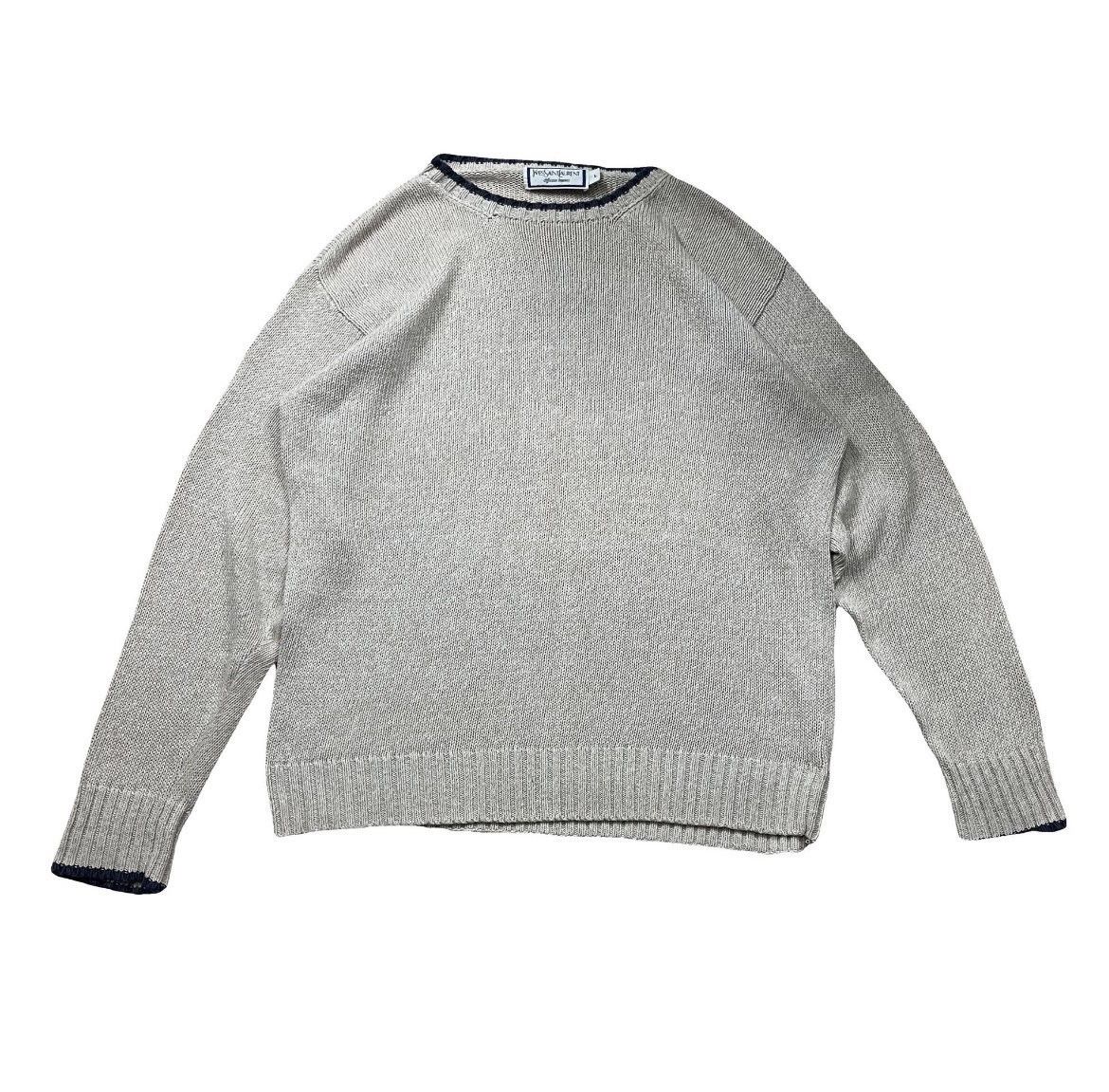 Yves Saint Laurent Yves Saint Laurent Knit Sweater Size US L / EU 52-54 / 3 - 1 Thumbnail