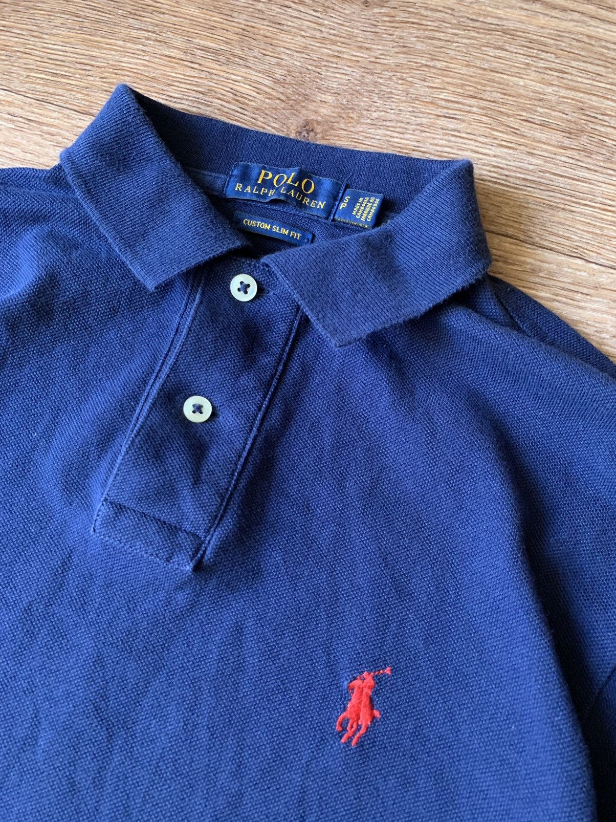 Polo Ralph Lauren × Vintage Polo Ralph Lauren Rugby Shirt Long Sleeve Streetwear Size US S / EU 44-46 / 1 - 4 Thumbnail