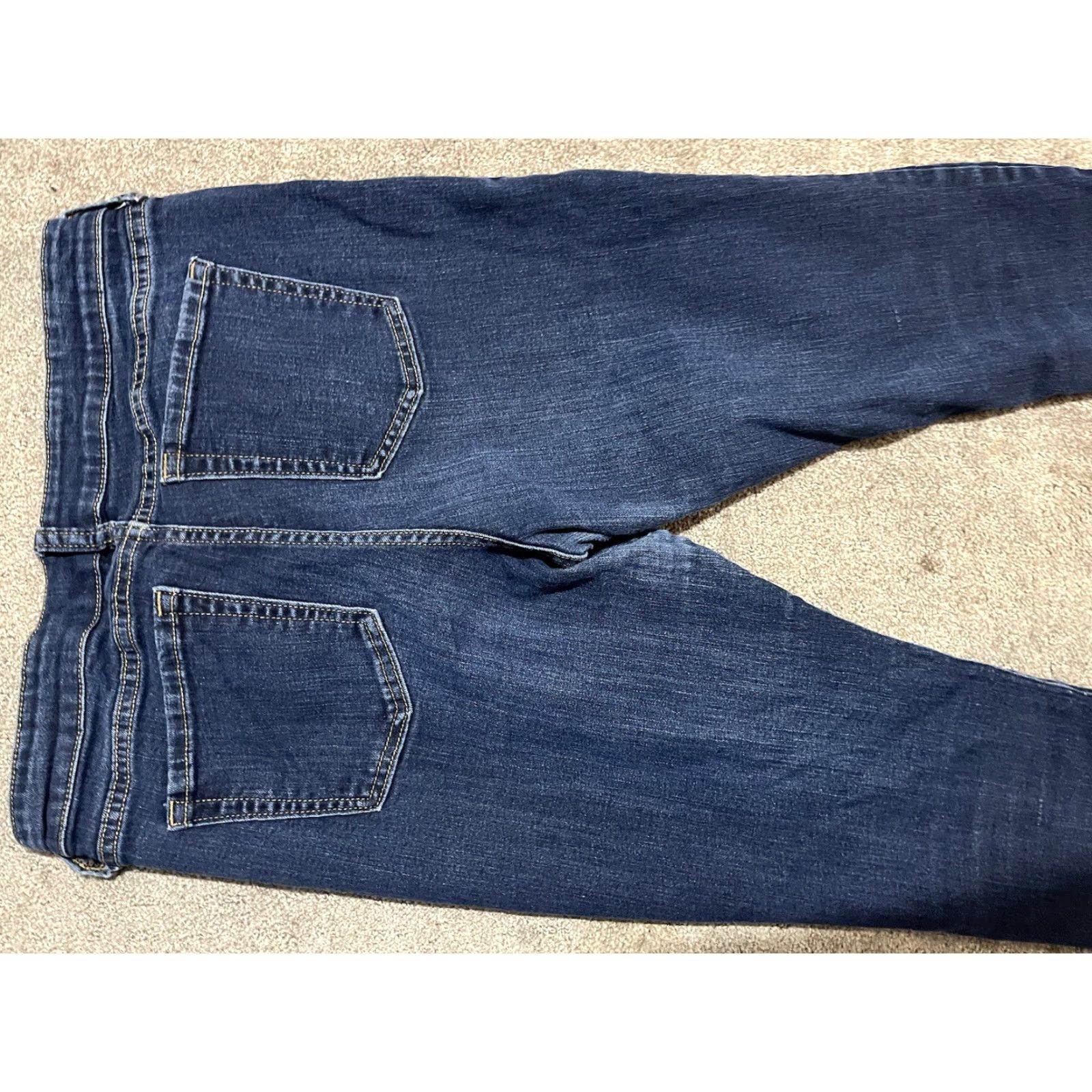 Gap Gap Skinny Legging Jeans Women Size 12 Waist 31 Blue Denim Solid Stretch Size 34" / US 12 / IT 48 - 4 Thumbnail