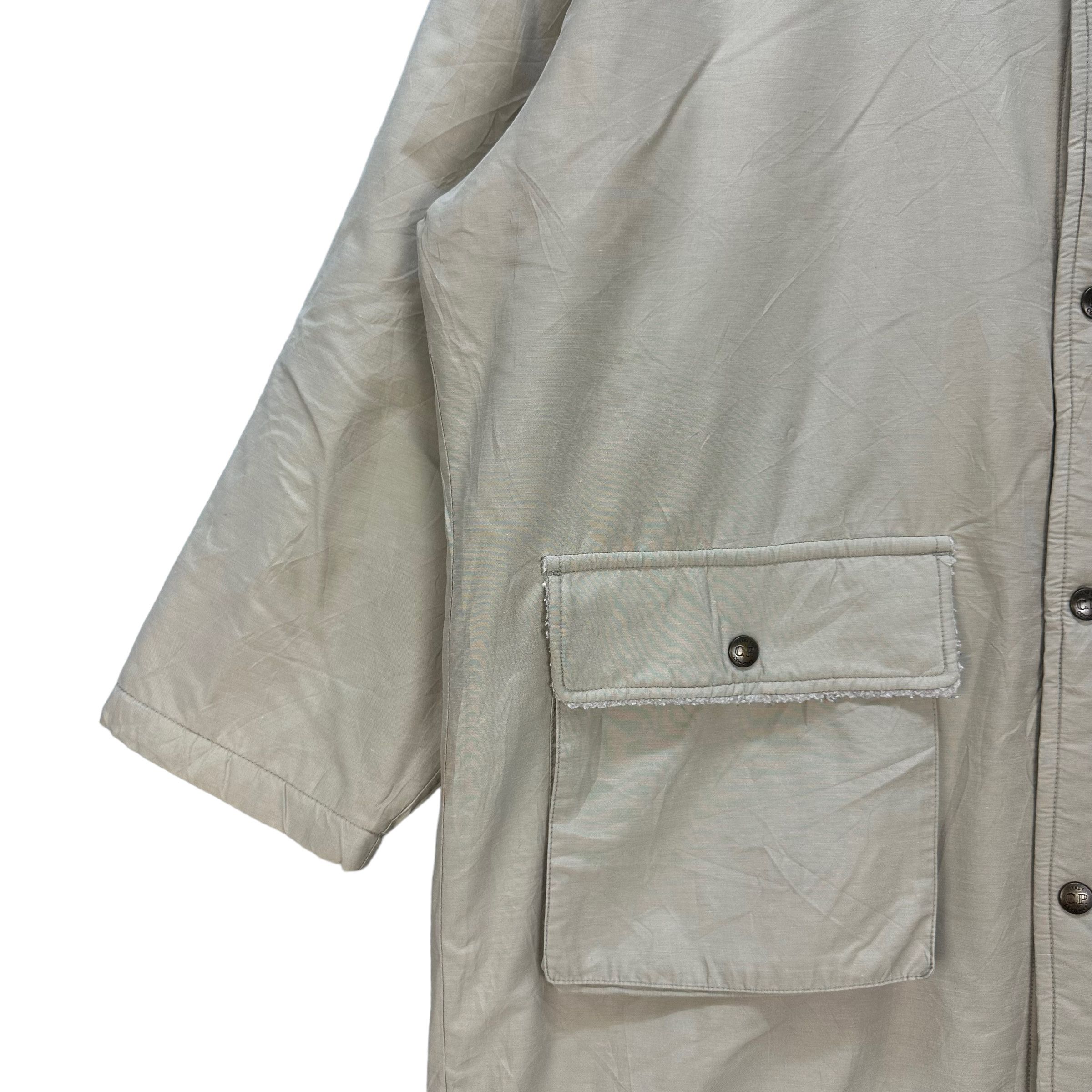 C.P. Company CP COMPANY EMBROIDERY BIG LOGO SHERPA PARKA #8286-001 Size US L / EU 52-54 / 3 - 7 Thumbnail