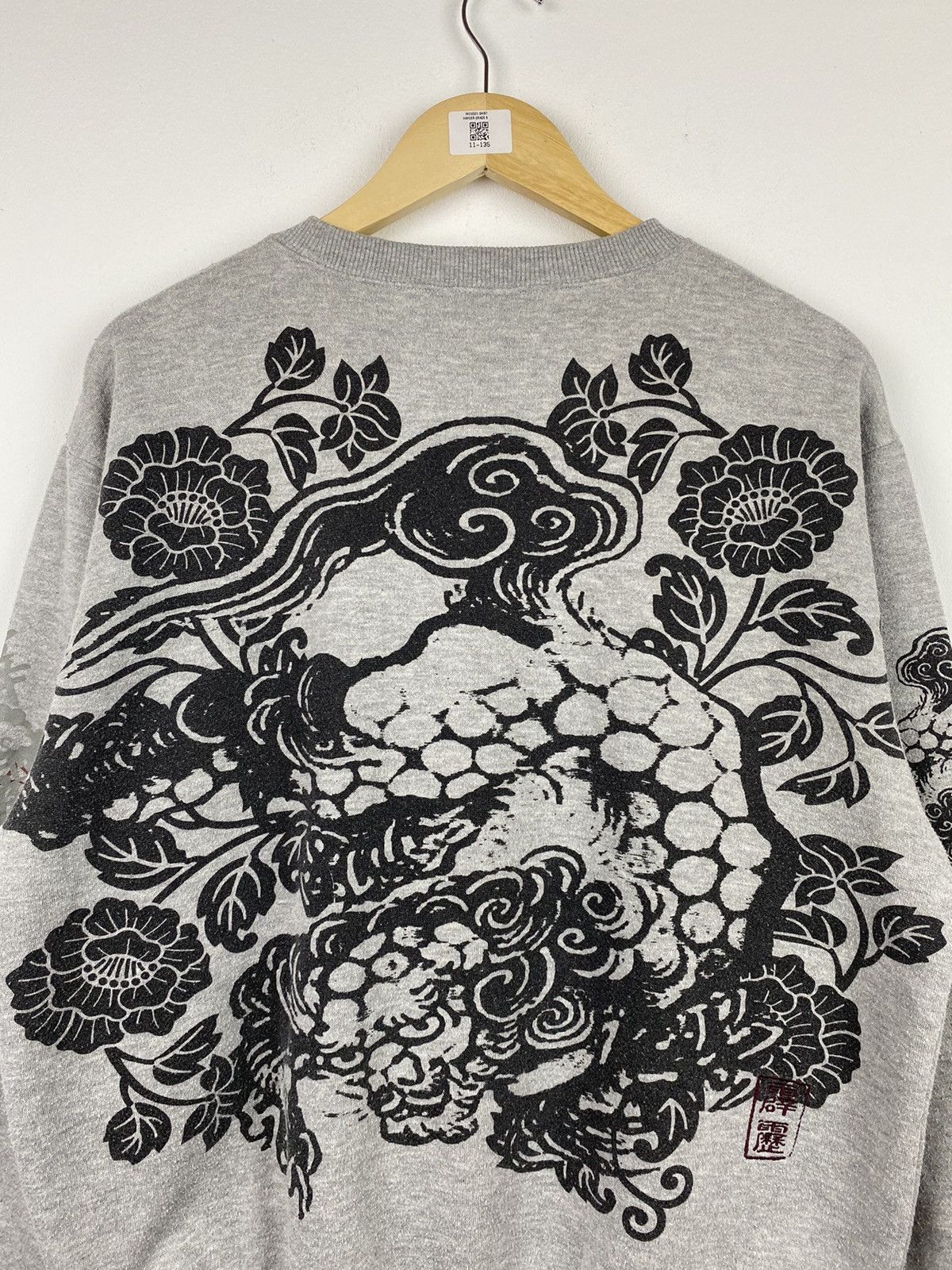 Japanese Brand Japanese Classic Traditional Art Sweatshirt Size US L / EU 52-54 / 3 - 2 Thumbnail