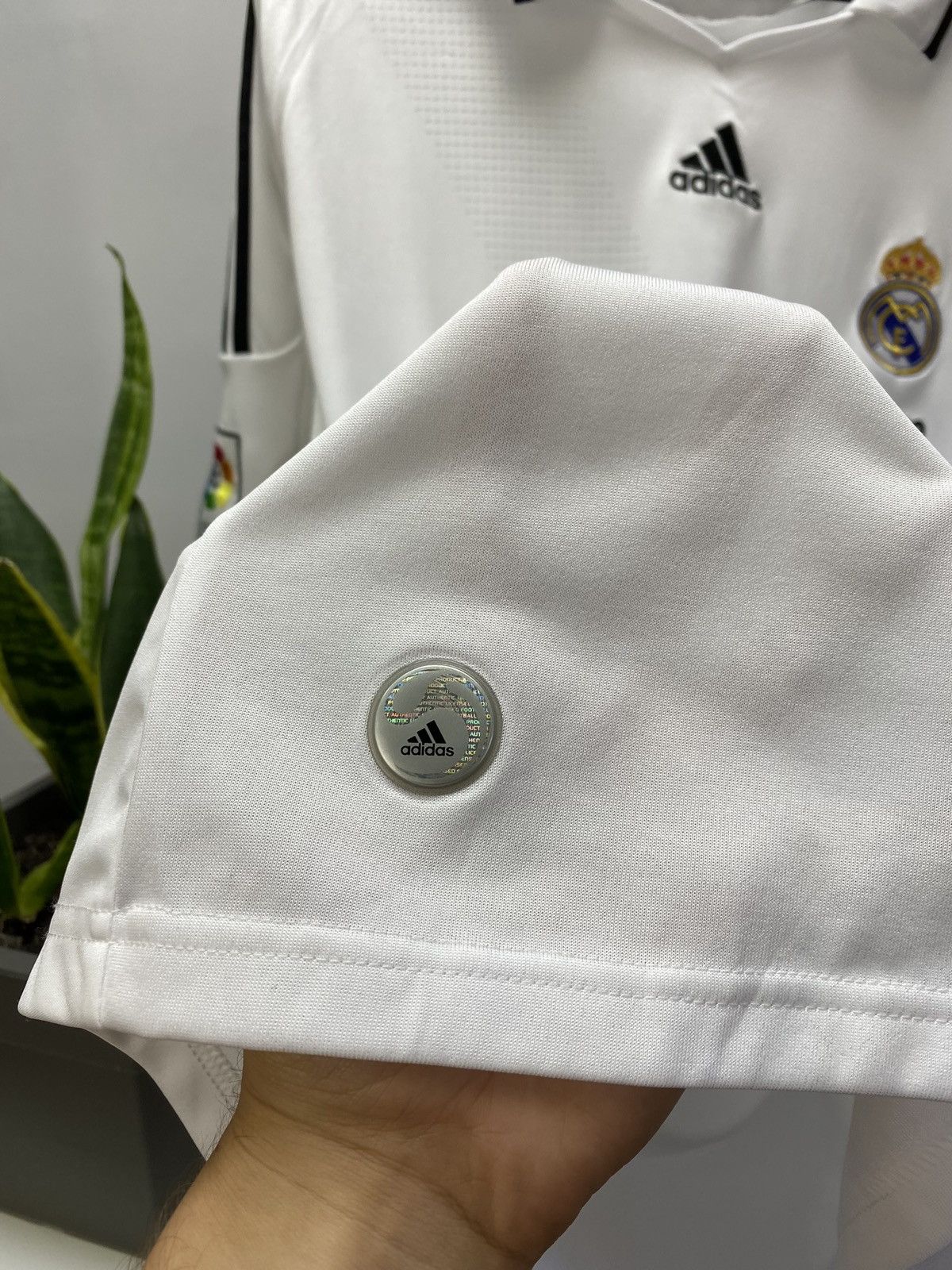 Adidas Real Madrid 2008 2009 Home Soccer Jersey Football Shirt Size US XXL / EU 58 / 5 - 8 Thumbnail