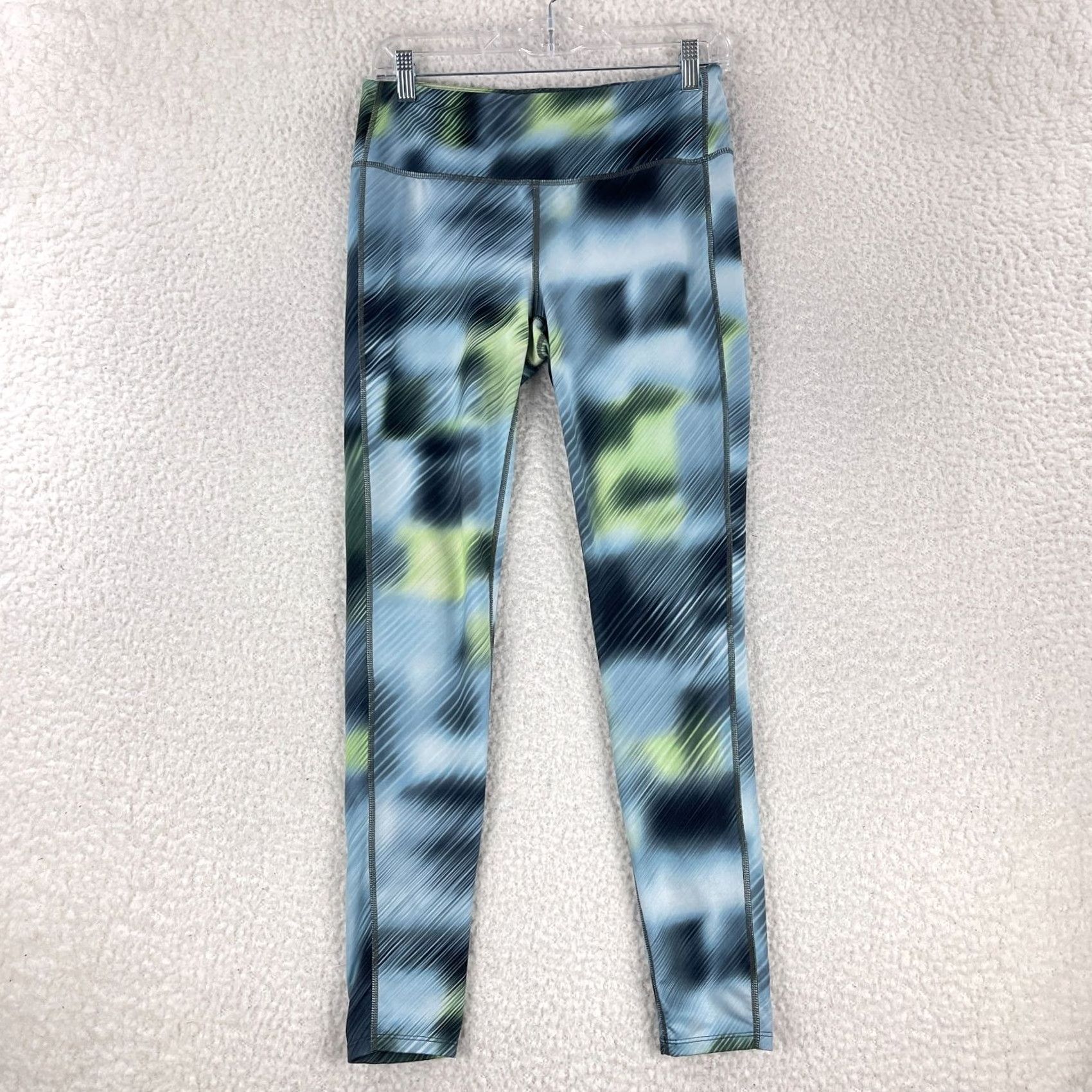 Athleta Athleta Blue High Rise Alpine Chaturanga Tight Leggings Womens Pull On Size M Size 32" / US 10 / IT 46 - 2 Thumbnail