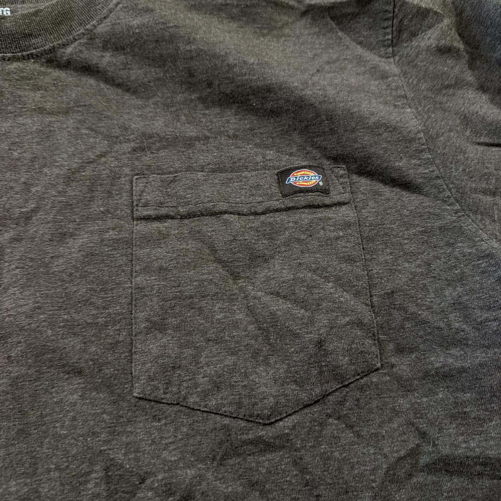 Dickies Dickies Brown Pocket Long Sleeve Shirt Workwear XL Size US XL / EU 56 / 4 - 4 Thumbnail