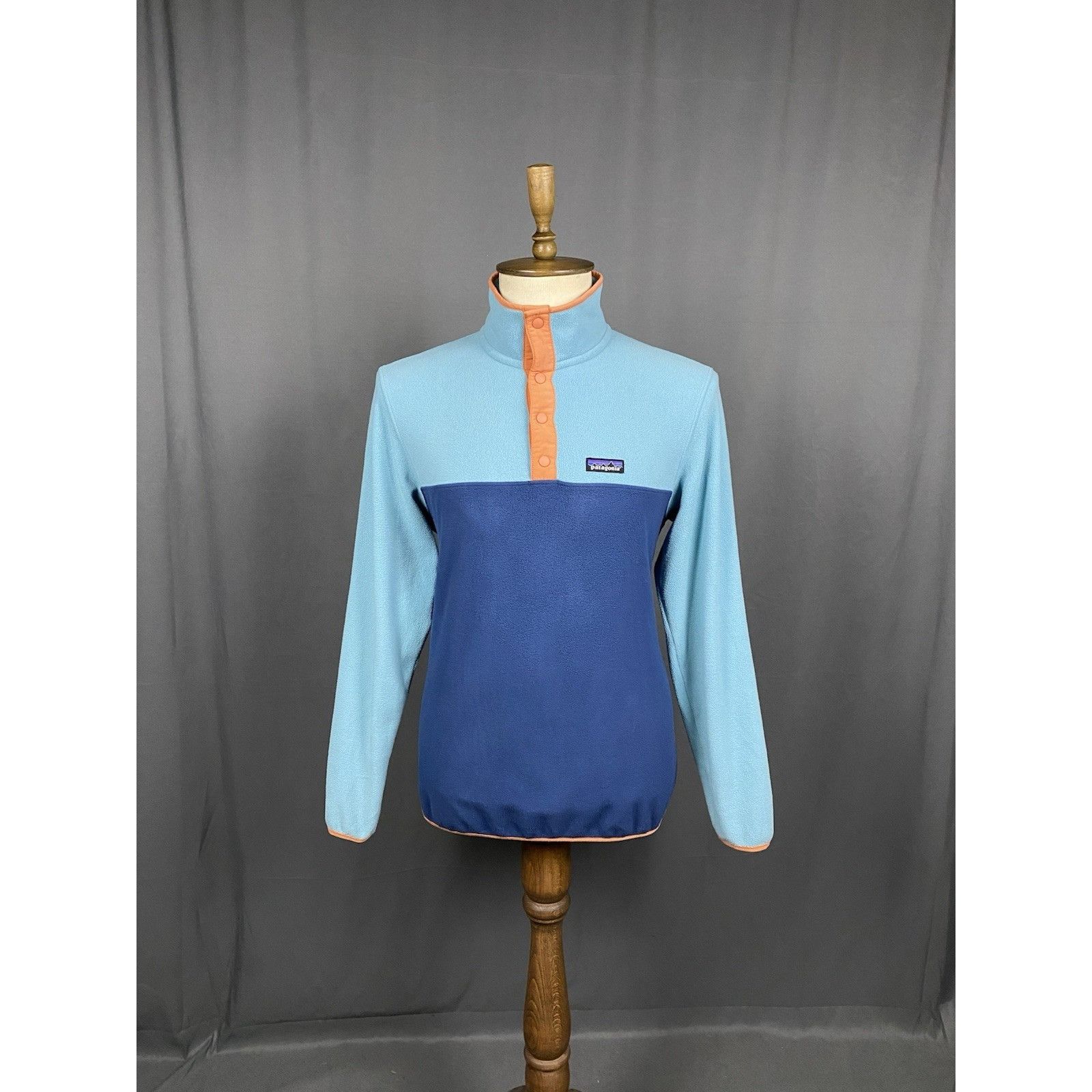 Patagonia Patagonia Men's Blue Fleeced High Neck Sweater Size M Size US M / EU 48-50 / 2 - 3 Thumbnail