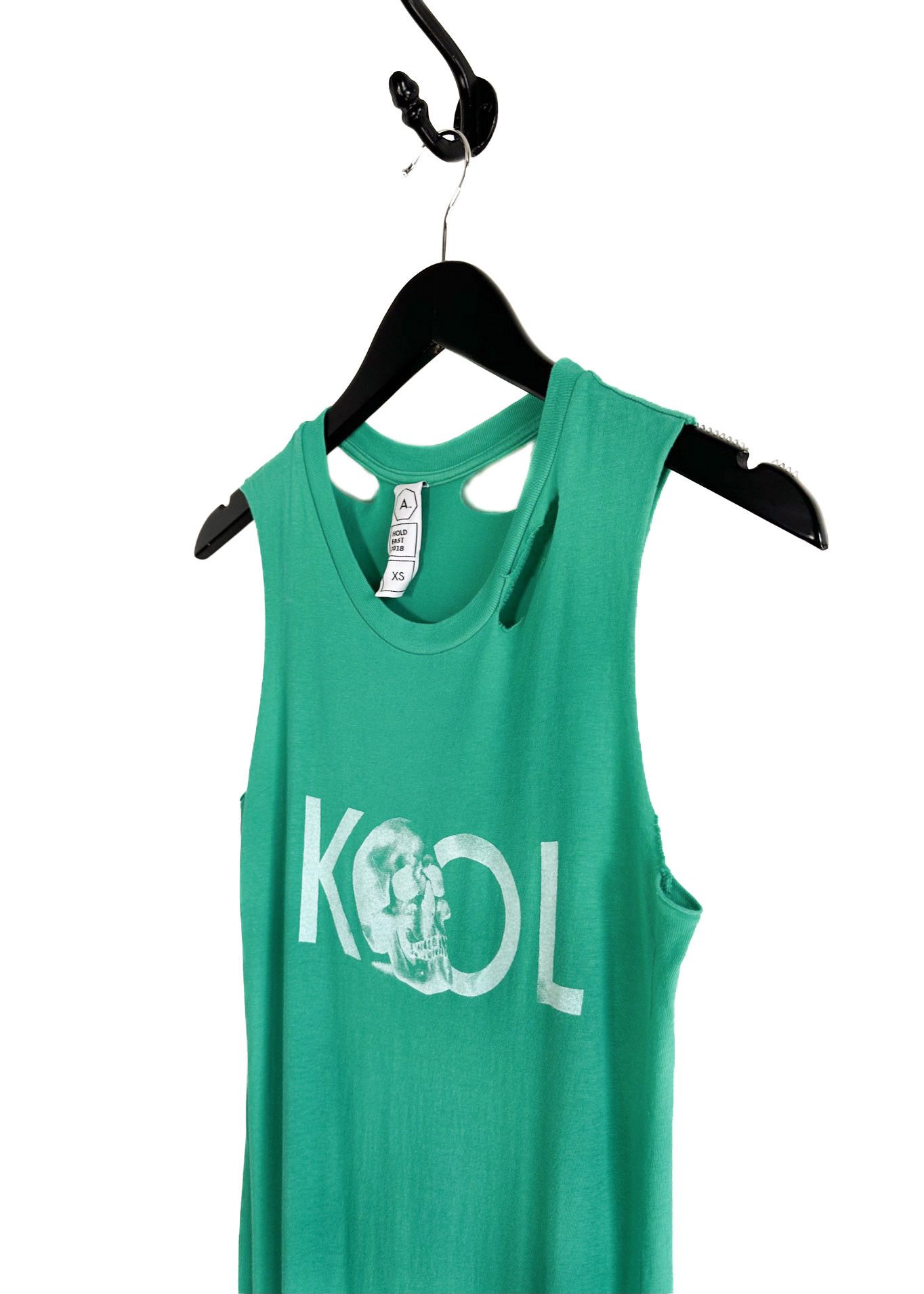 Alchemist Alchemist 2018 Hold Fast Green Kool Skull Tank Dress Size XS / US 0-2 / IT 36-38 - 2 Thumbnail