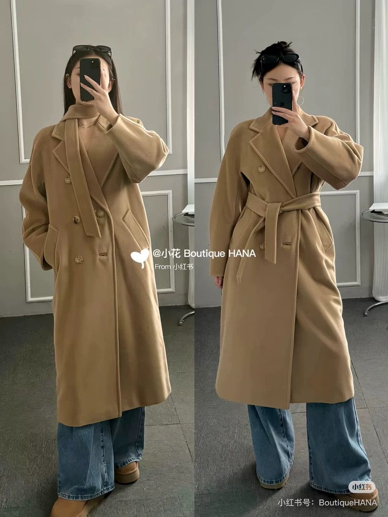 Max Mara Max Mara 101801 Classic Coat Size S / US 4 / IT 40 - 3 Thumbnail