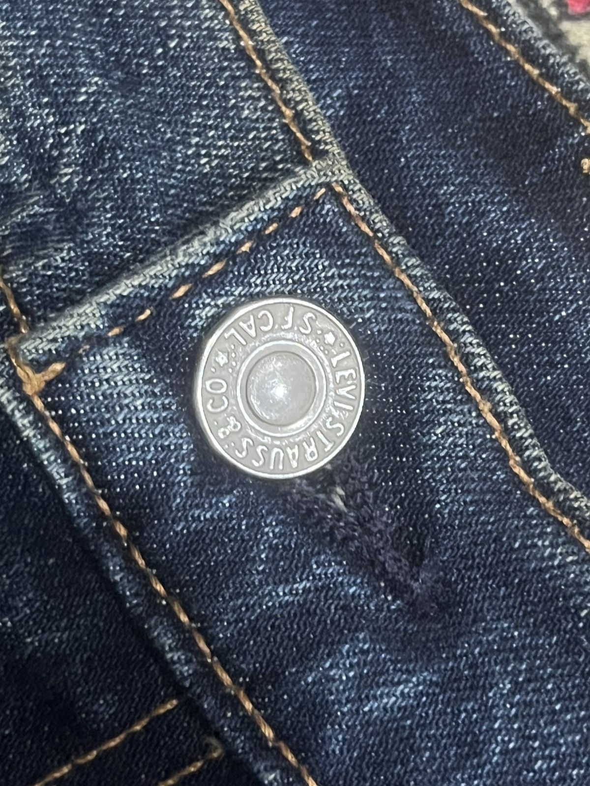 Levi's Vintage Levi’s 569 Big E Non Selvedge Blue Washed Jeans Size US 31 - 5 Thumbnail
