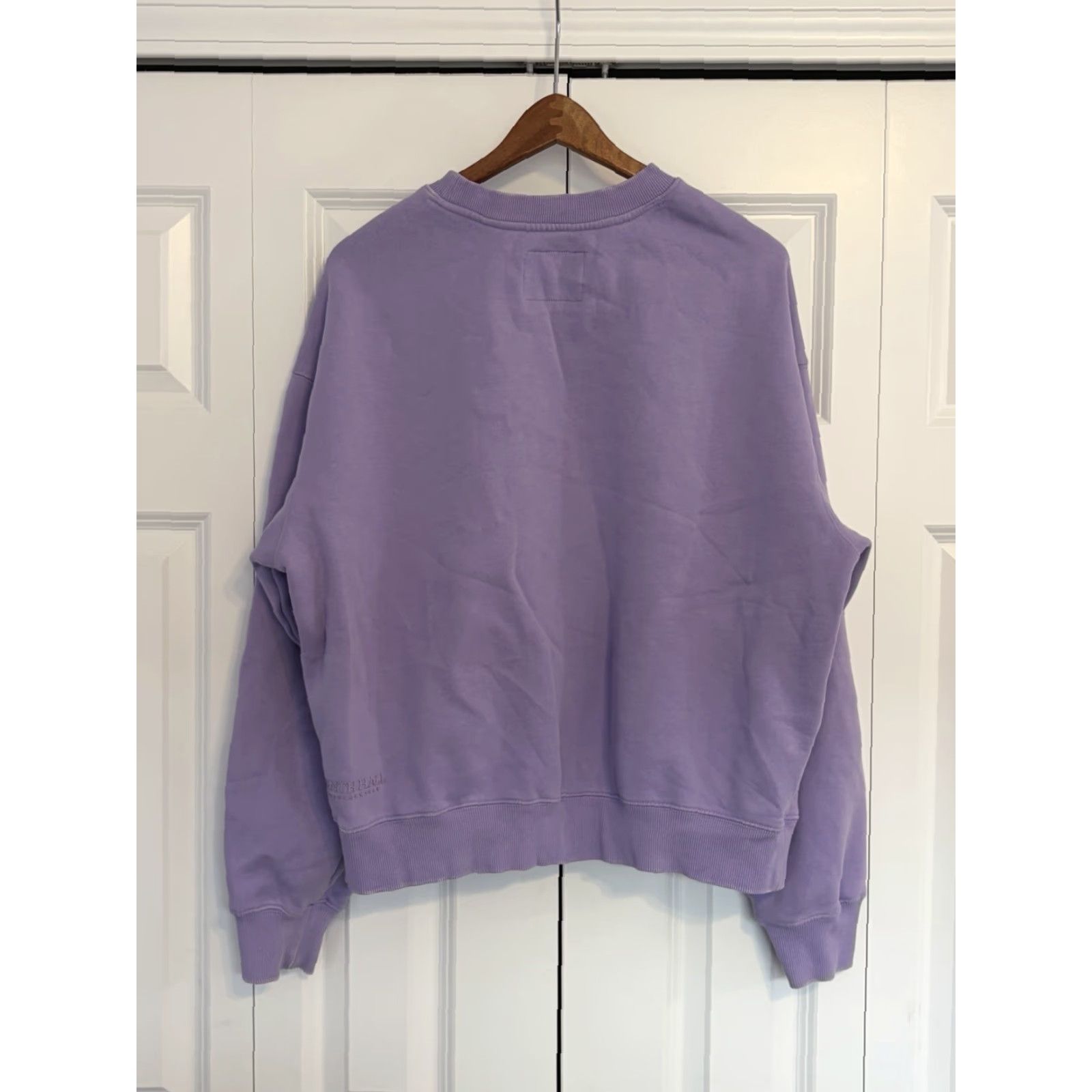 Vintage Ninth Hall Fundamentals Sweatshirt Womens Crewneck Purple sz Medium Pullover Heavyweight Logo Size M / US 6-8 / IT 42-44 - 2 Thumbnail
