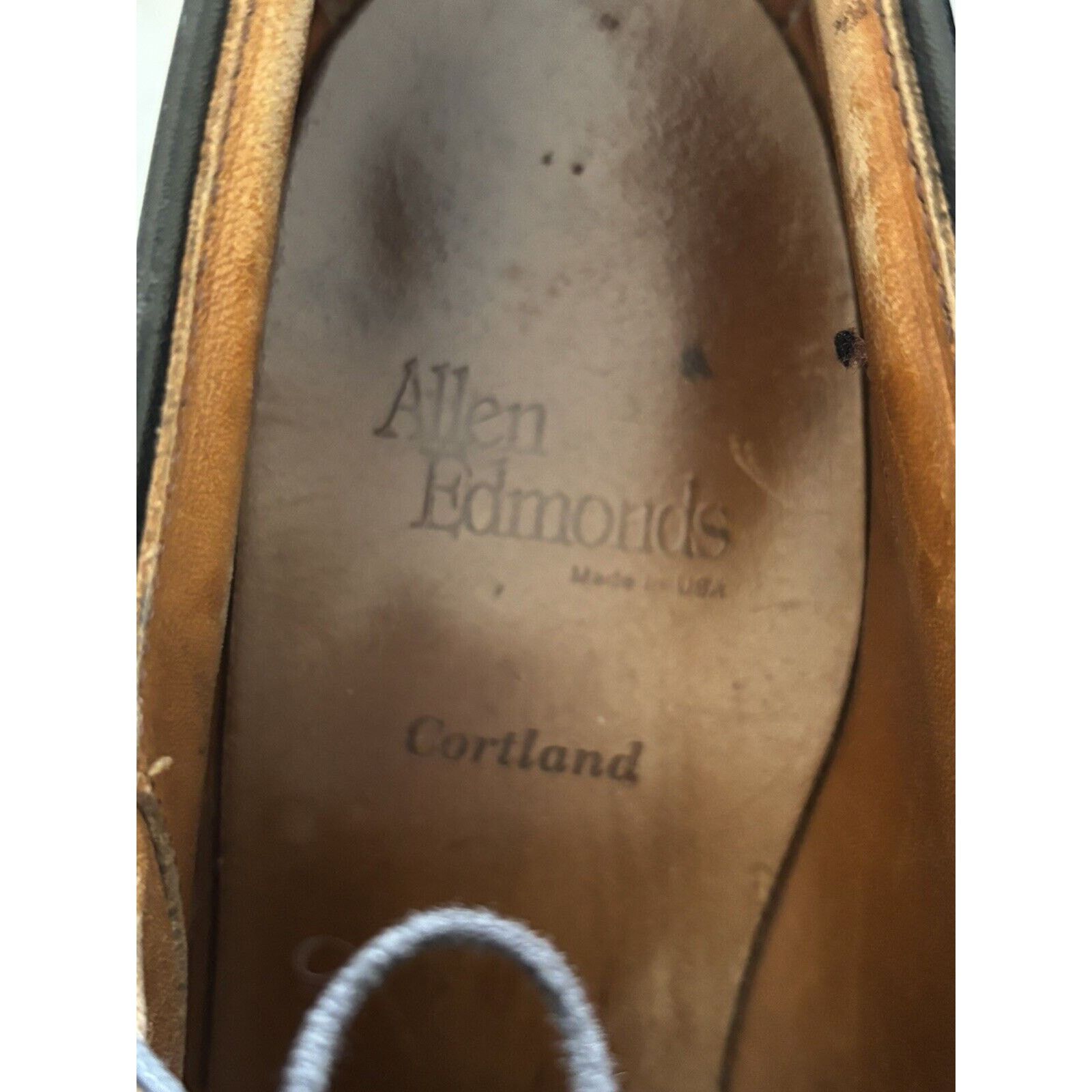 Allen Edmonds Allen Edmonds 10.5 Cap Toe Cortland Men Dress Shoes Leather Size US 10 / EU 43 - 8 Thumbnail