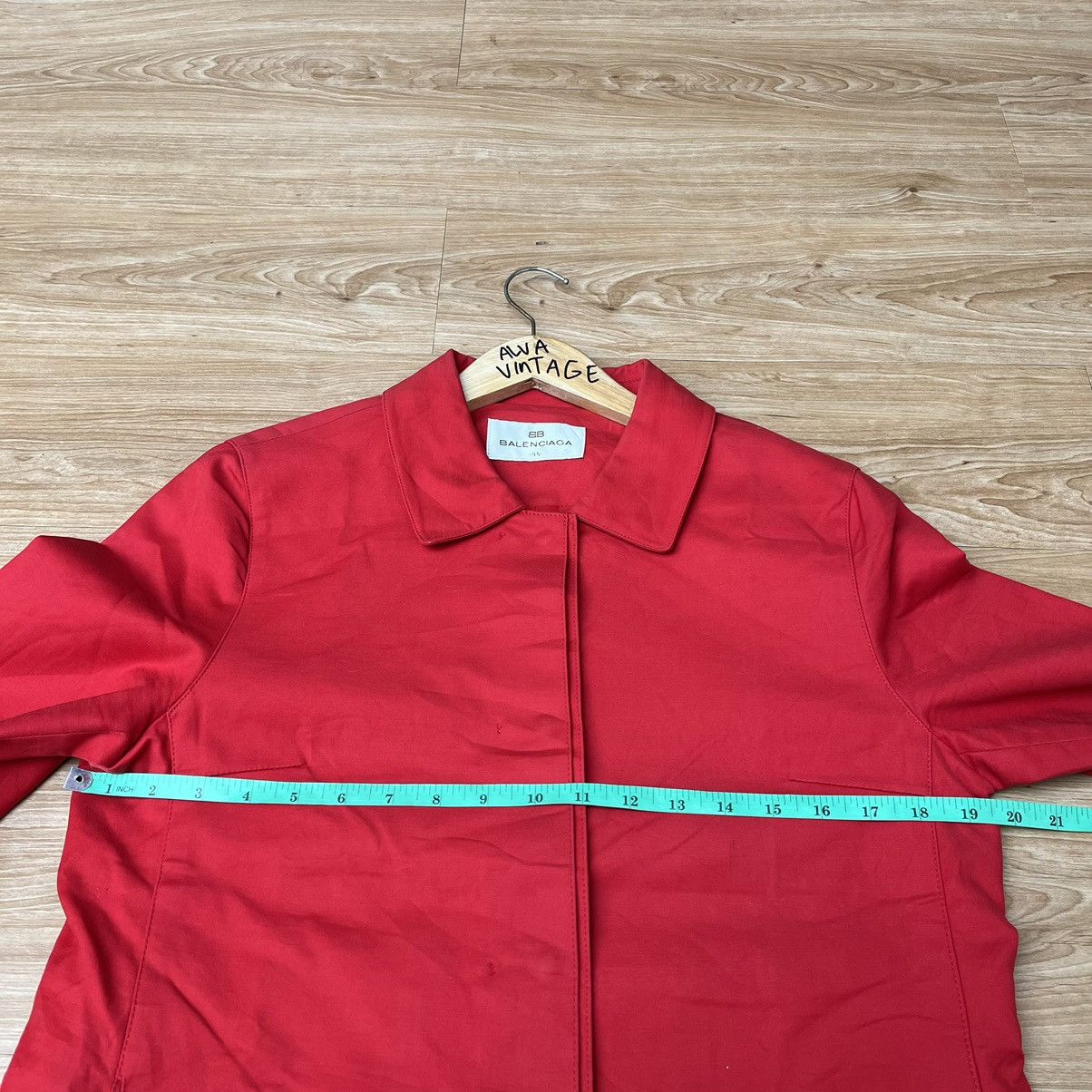 Balenciaga × Vintage Luxury Coat Jacket Balenciaga Script Logo Women's Size M / US 6-8 / IT 42-44 - 9 Thumbnail