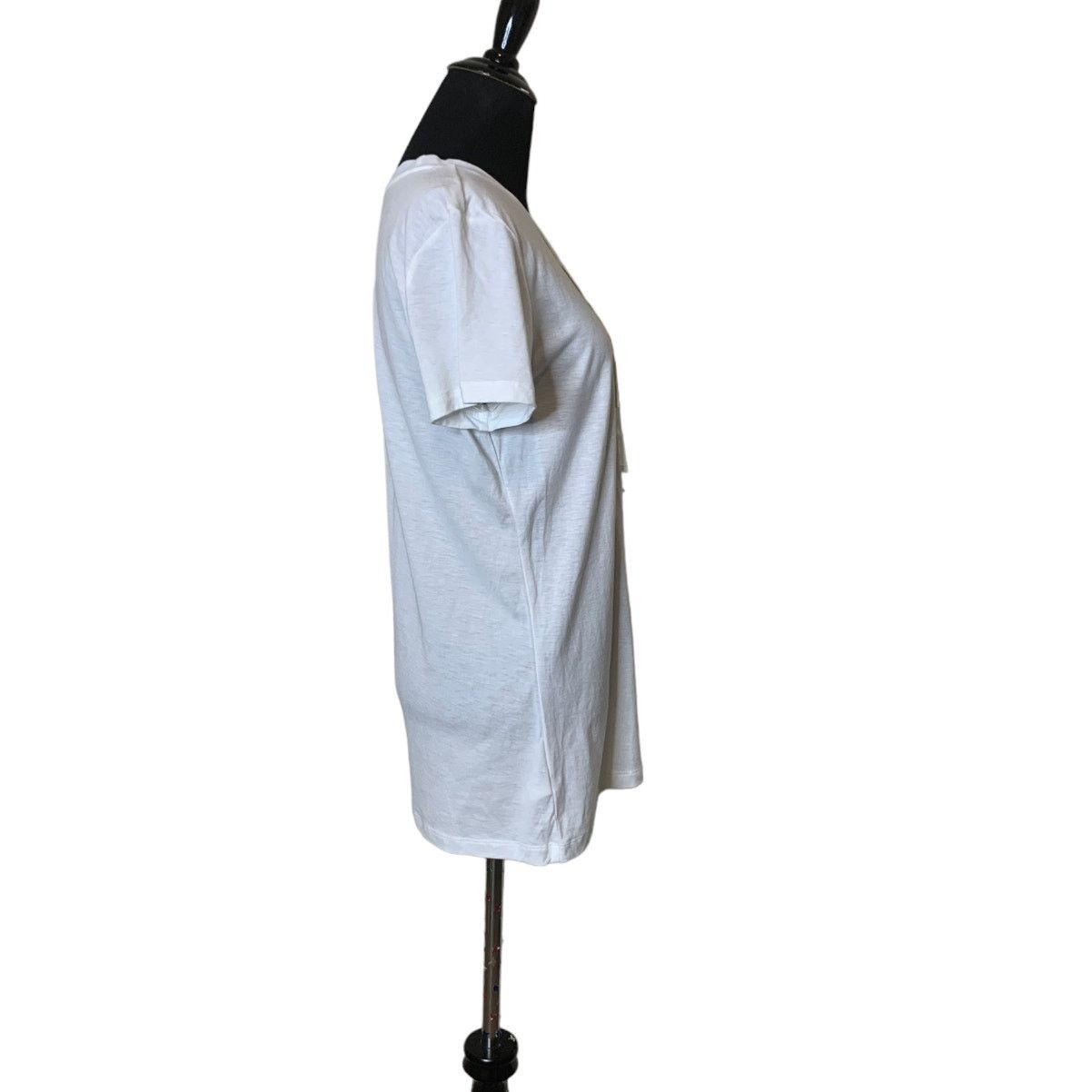 Gap Gap white short sleeves blouse tee size Large Size L / US 10 / IT 46 - 7 Thumbnail