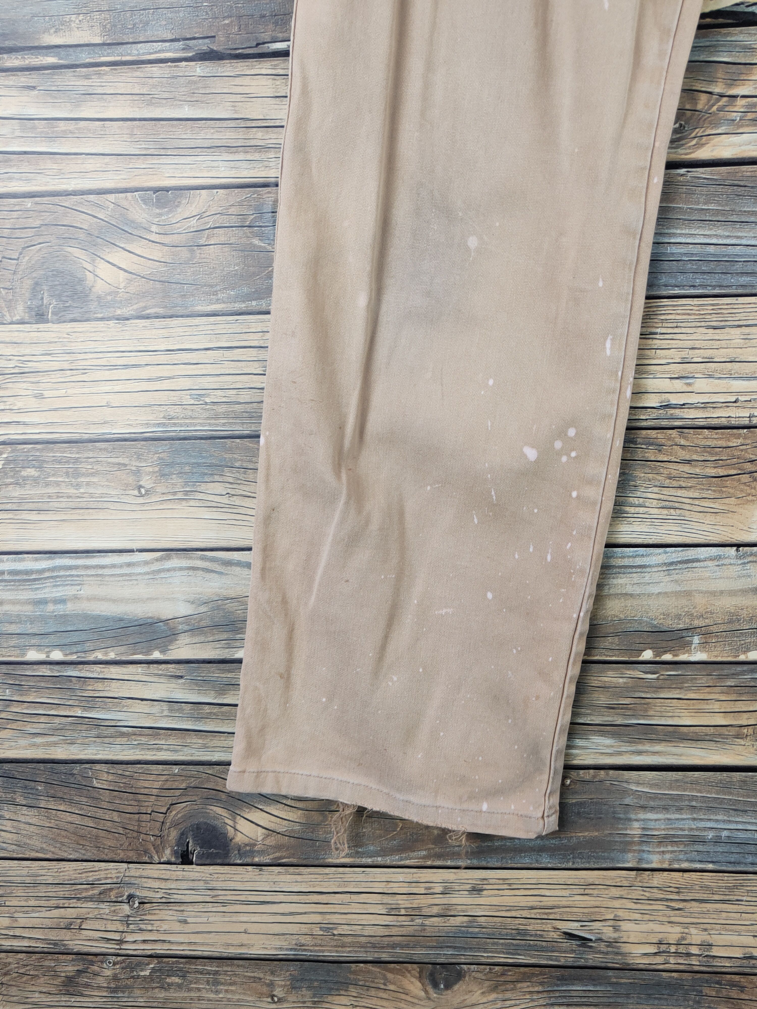 Japanese Brand DL Boycott Beige Multipocket Cargo Pants #2367 Size US 32 / EU 48 - 4 Thumbnail