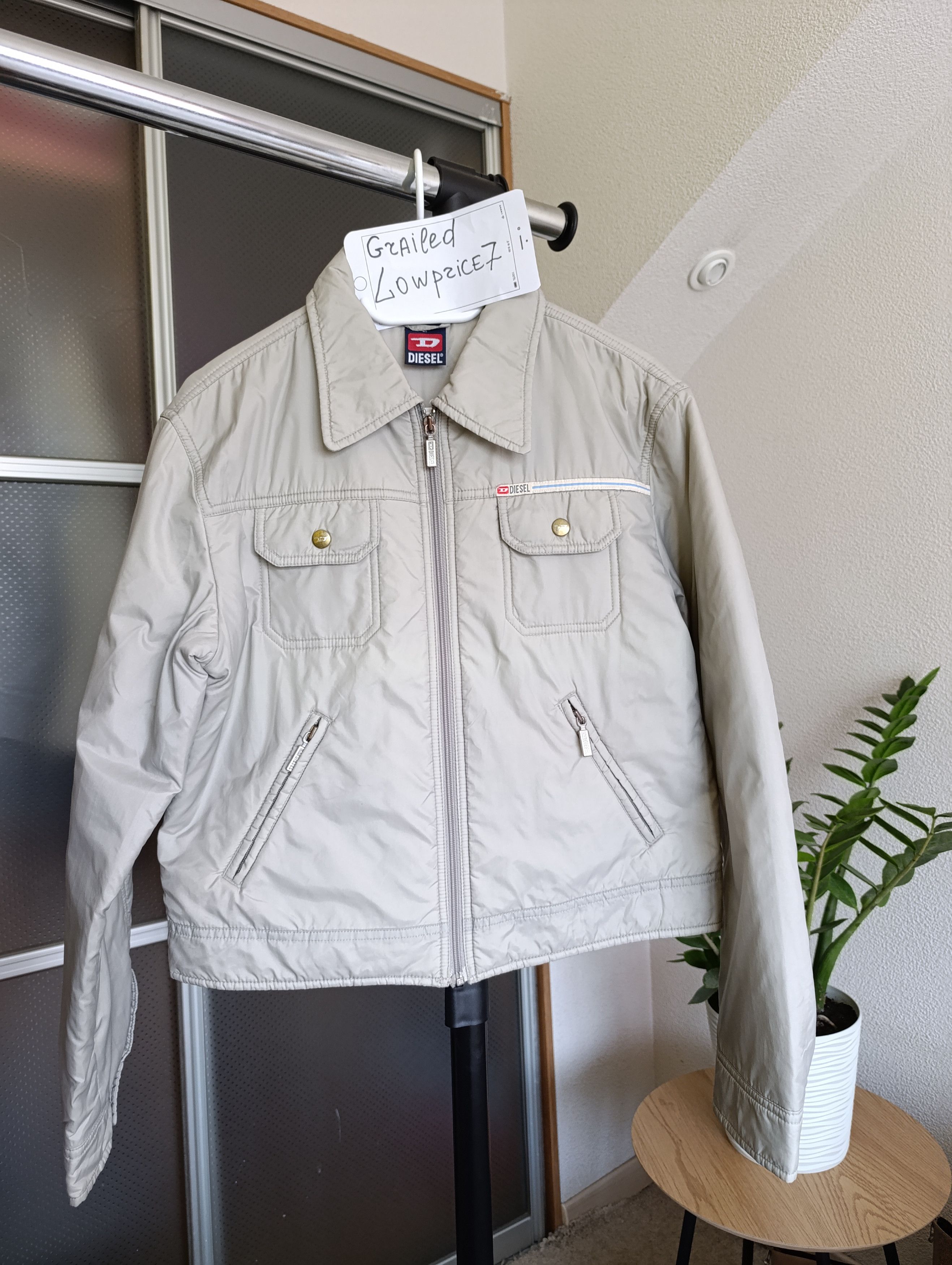 Diesel × Vintage Diesel vintage womens crop jacket Size L / US 10 / IT 46 - 3 Thumbnail