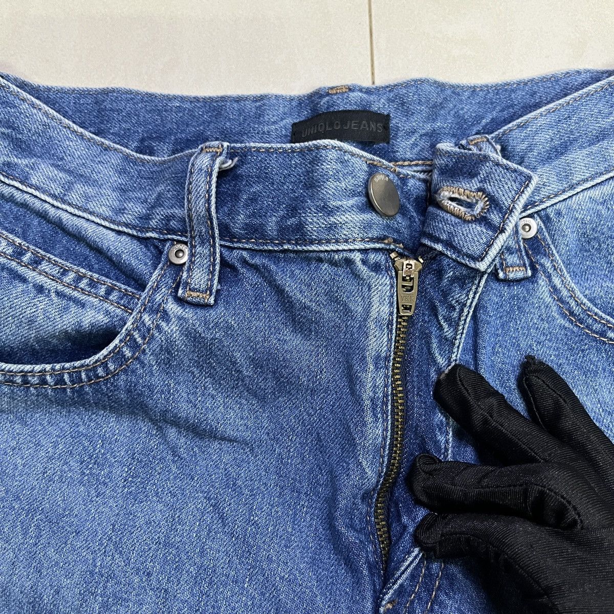 Uniqlo Uniqlo Wide/Baggy Jeans Size US 28 / EU 44 - 4 Thumbnail
