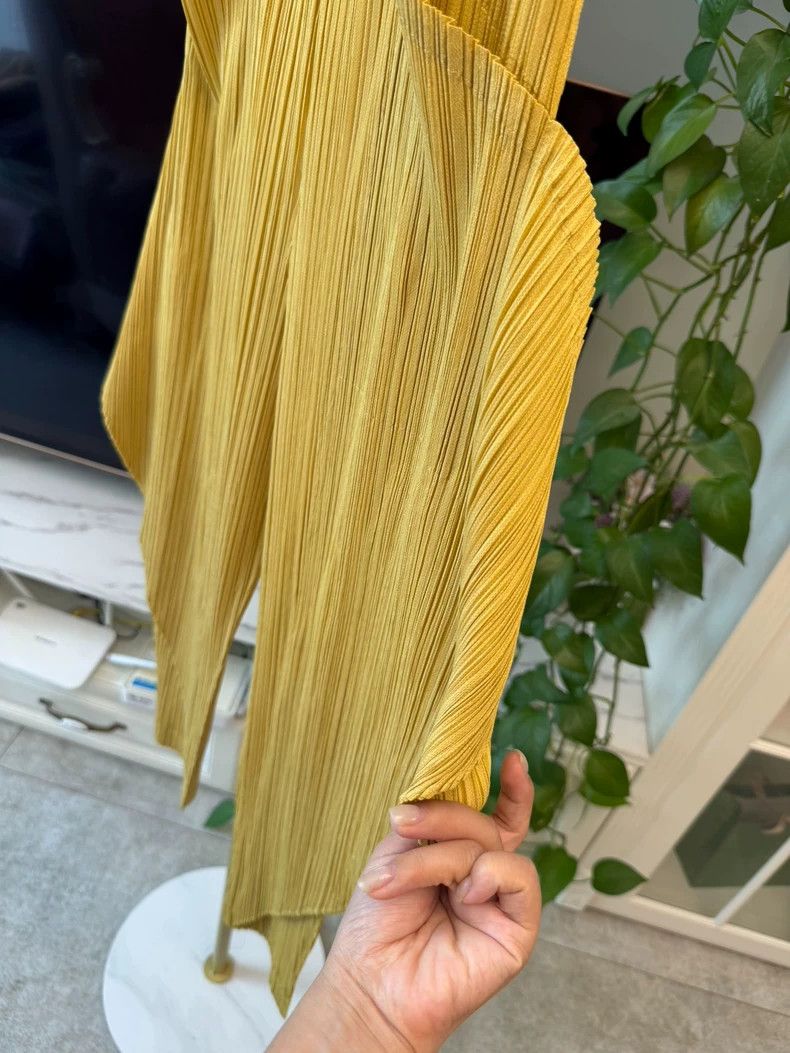 Other Issey Miyake/三宅一生 size:3 Yellow pleated pants Size 42" / US 20 - 3 Thumbnail