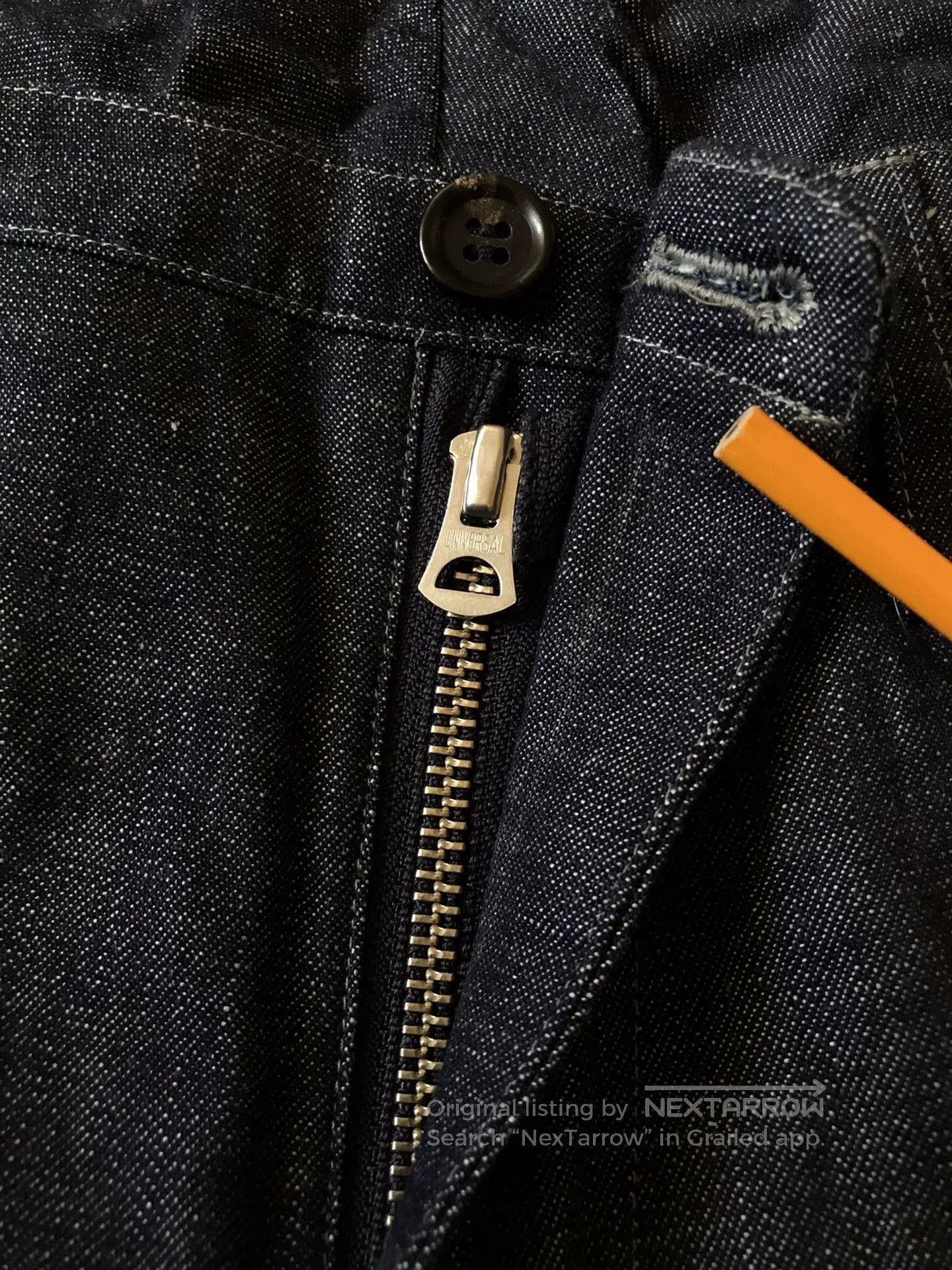 Visvim Adjustable Loose Straight Denim Cargo Pants. Size US 30 / EU 46 - 7 Thumbnail