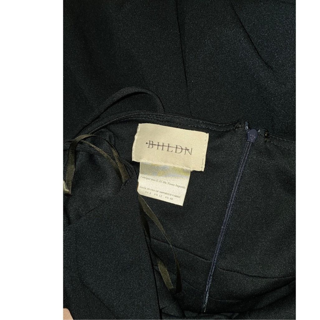 Anthropologie New BHLDN Lyra V-Neck Faux-Wrap Stretch Crepe Midi Dress Size M / US 6-8 / IT 42-44 - 7 Thumbnail