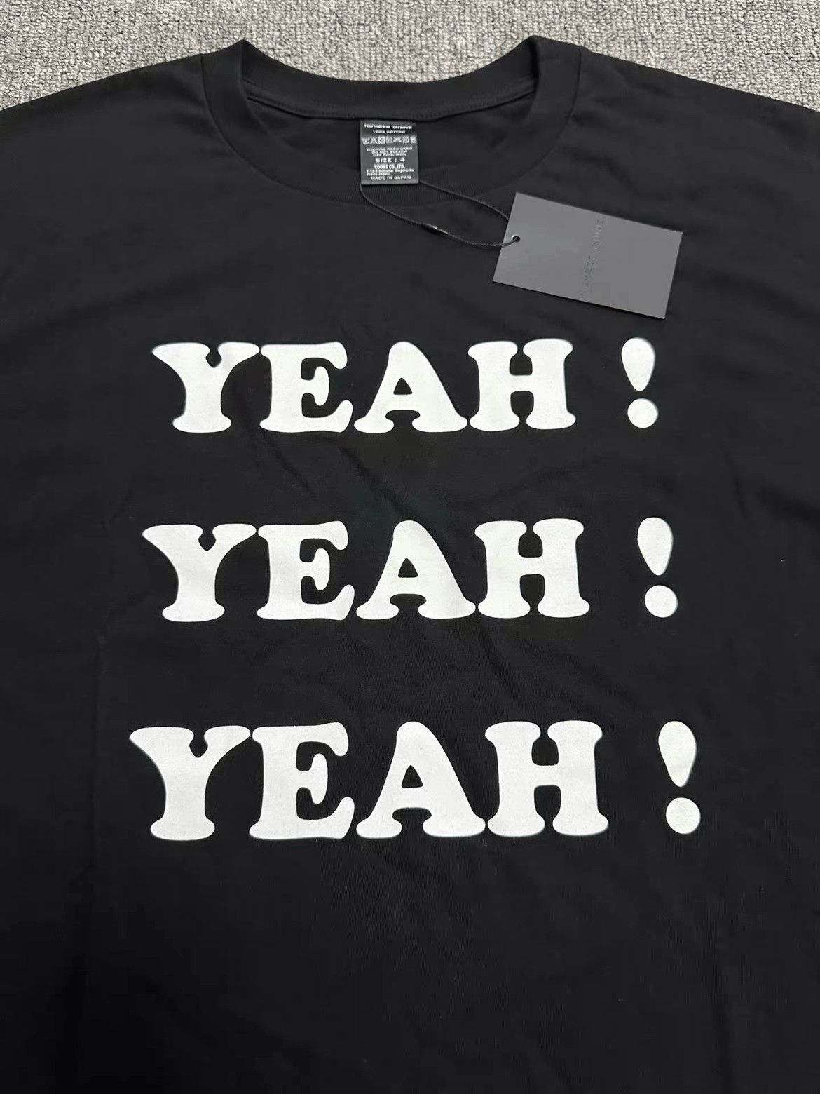 Number (N)ine Number (N)ine Sz 4 Number Nine 03SS Slogan Tee-2506 Size US XL / EU 56 / 4 - 3 Thumbnail