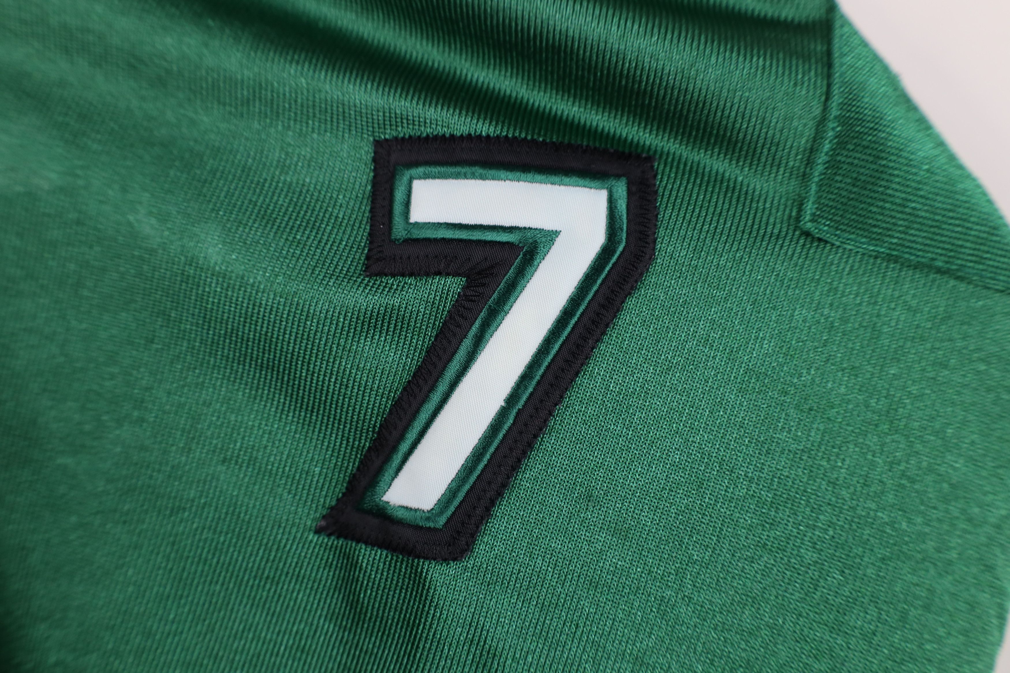 Vintage Vintage 90s Y2K Streetwear Hop Harlem Football Jersey Green Size US XL / EU 56 / 4 - 9 Thumbnail