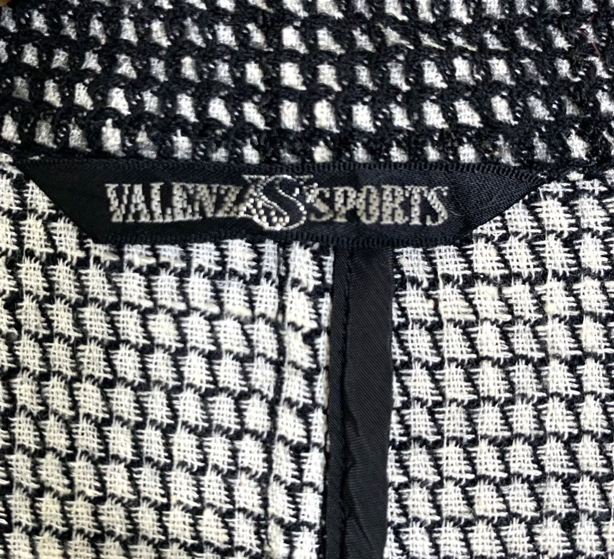 Vintage Valenza Sports Emblem VS Blazer Jacket Size 40