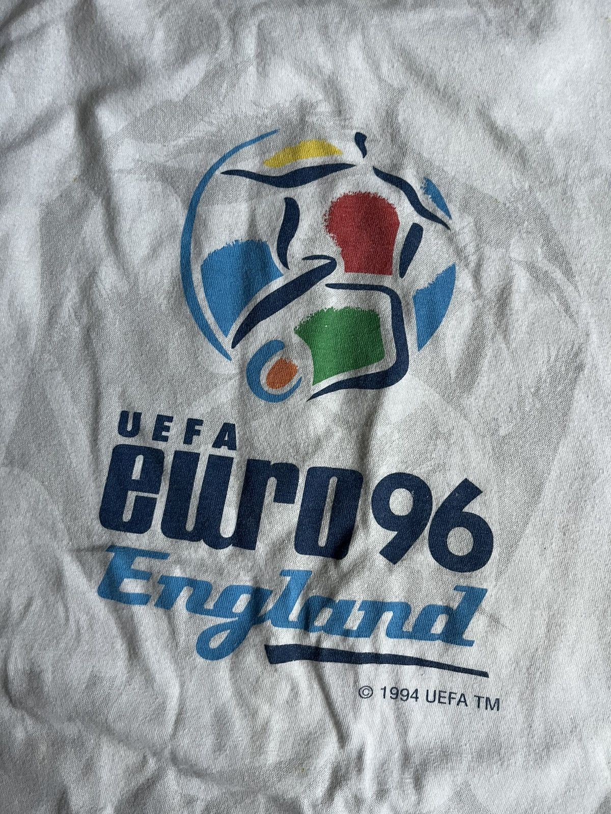 Nutmeg × UEFA Vintage NUTMEG Uefa England Uero 1996 Football Promo Tee Size US XL / EU 56 / 4 - 5 Thumbnail