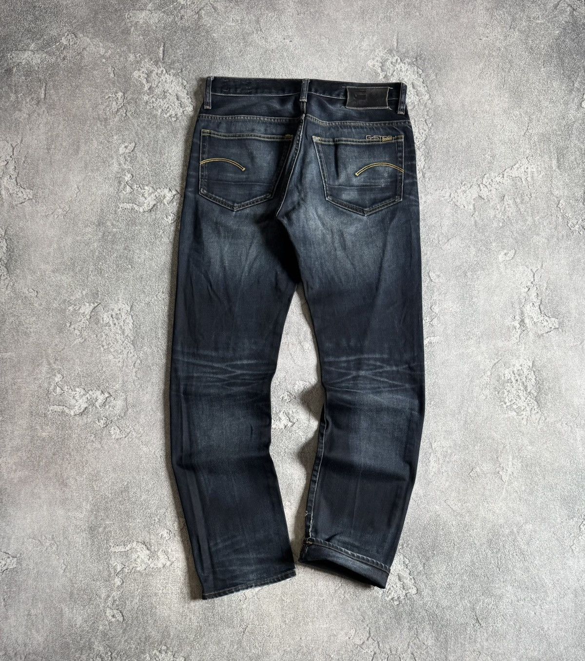 G-Star G star raw 33/34 3301 straight denim pants jeans trousers Size US 33 - 1 Thumbnail