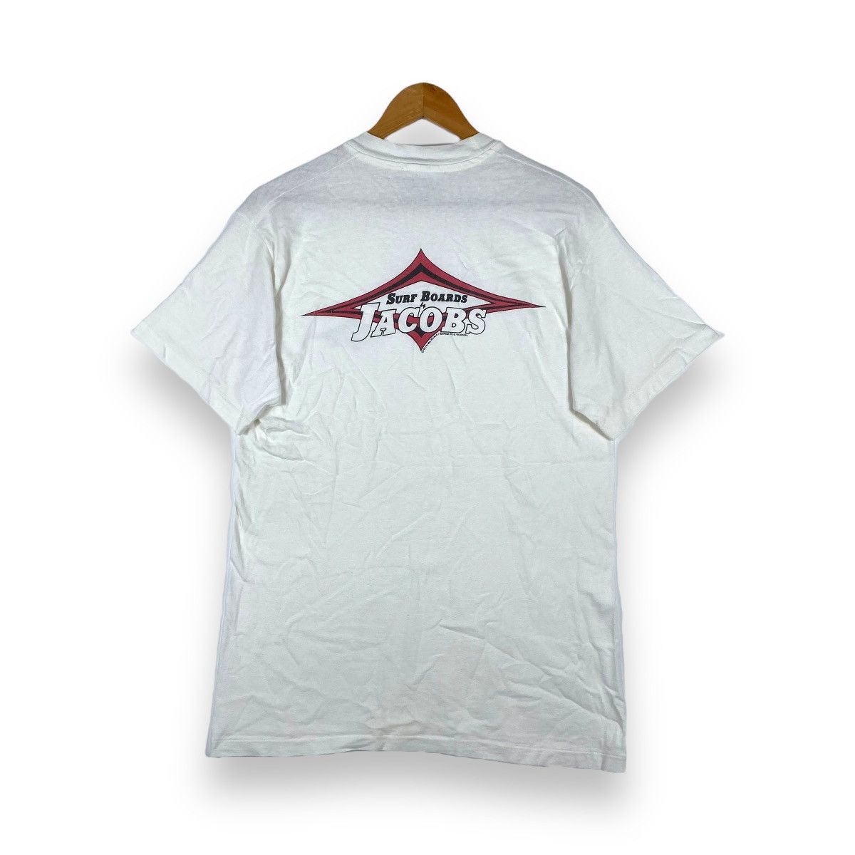 Vintage VINTAGE 90's JACOBS SURF BOARDS PURE BEACH SURFING TEE Size US M / EU 48-50 / 2 - 1 Thumbnail