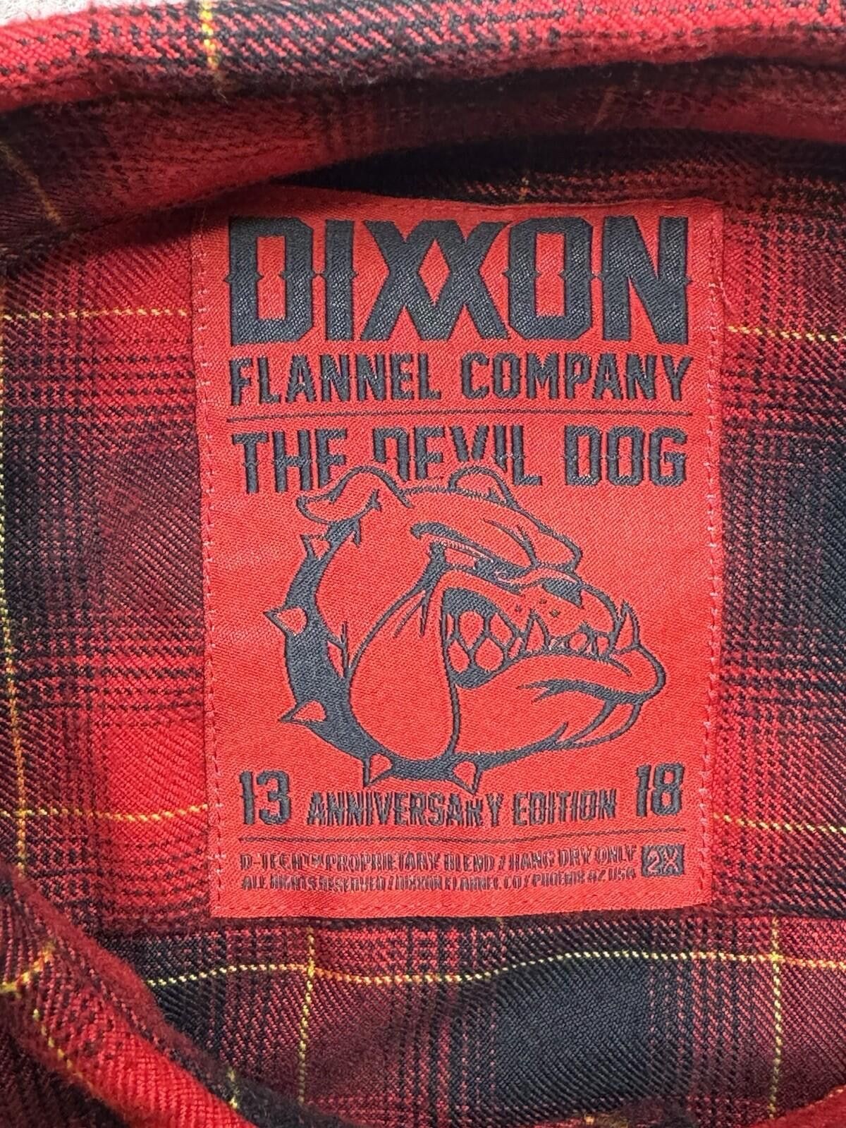 Dixxon Dixxon Flannel Co Men's 2X Devil Dog Pre-pleat Ltd. Edition Size US XXL / EU 58 / 5 - 4 Thumbnail