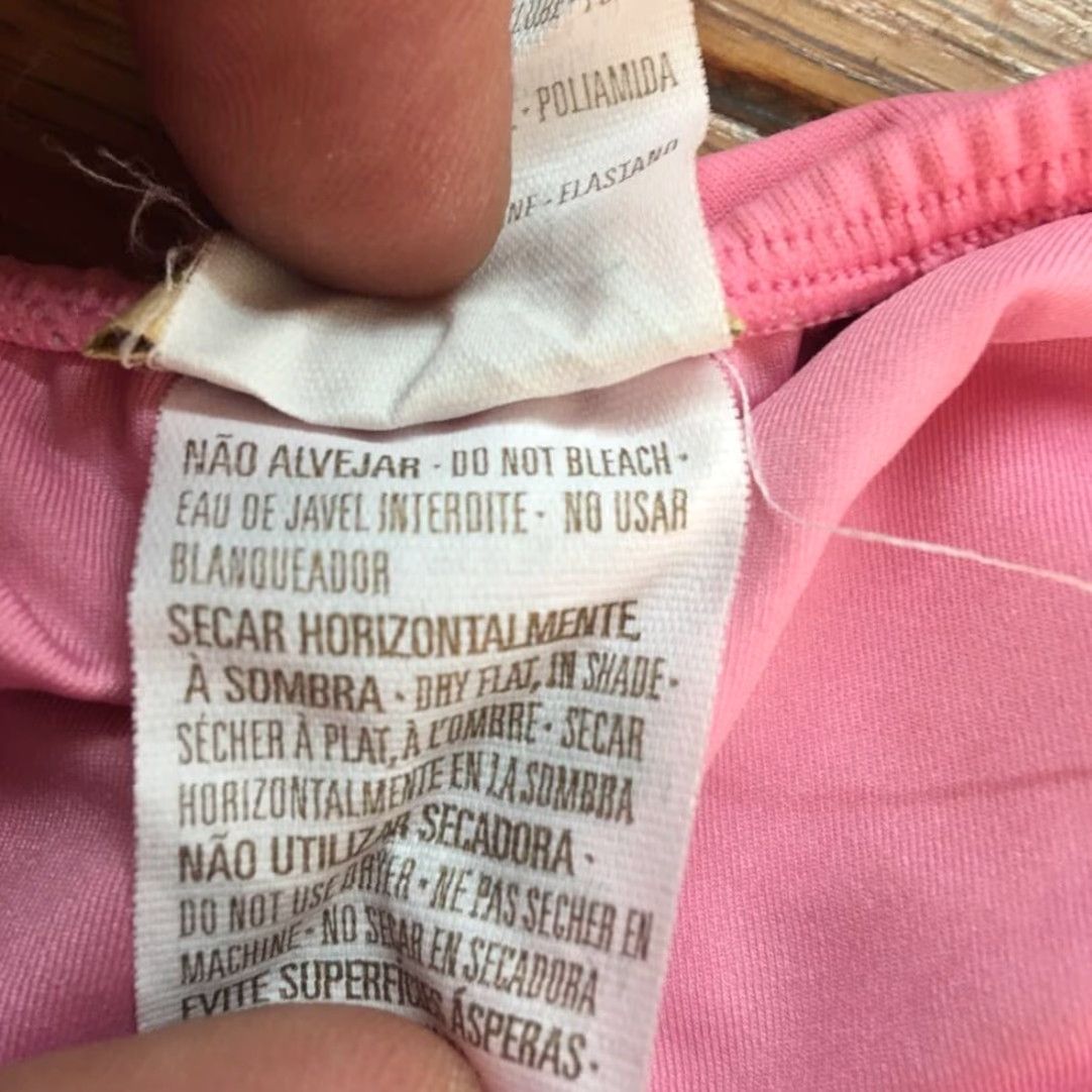 Magnanni DUNNAS BY FRANCESCA MAGNANI Womens Bikini Swimsuit Pink Strapless M New Adult Regular Medium Size ONE SIZE - 7 Thumbnail
