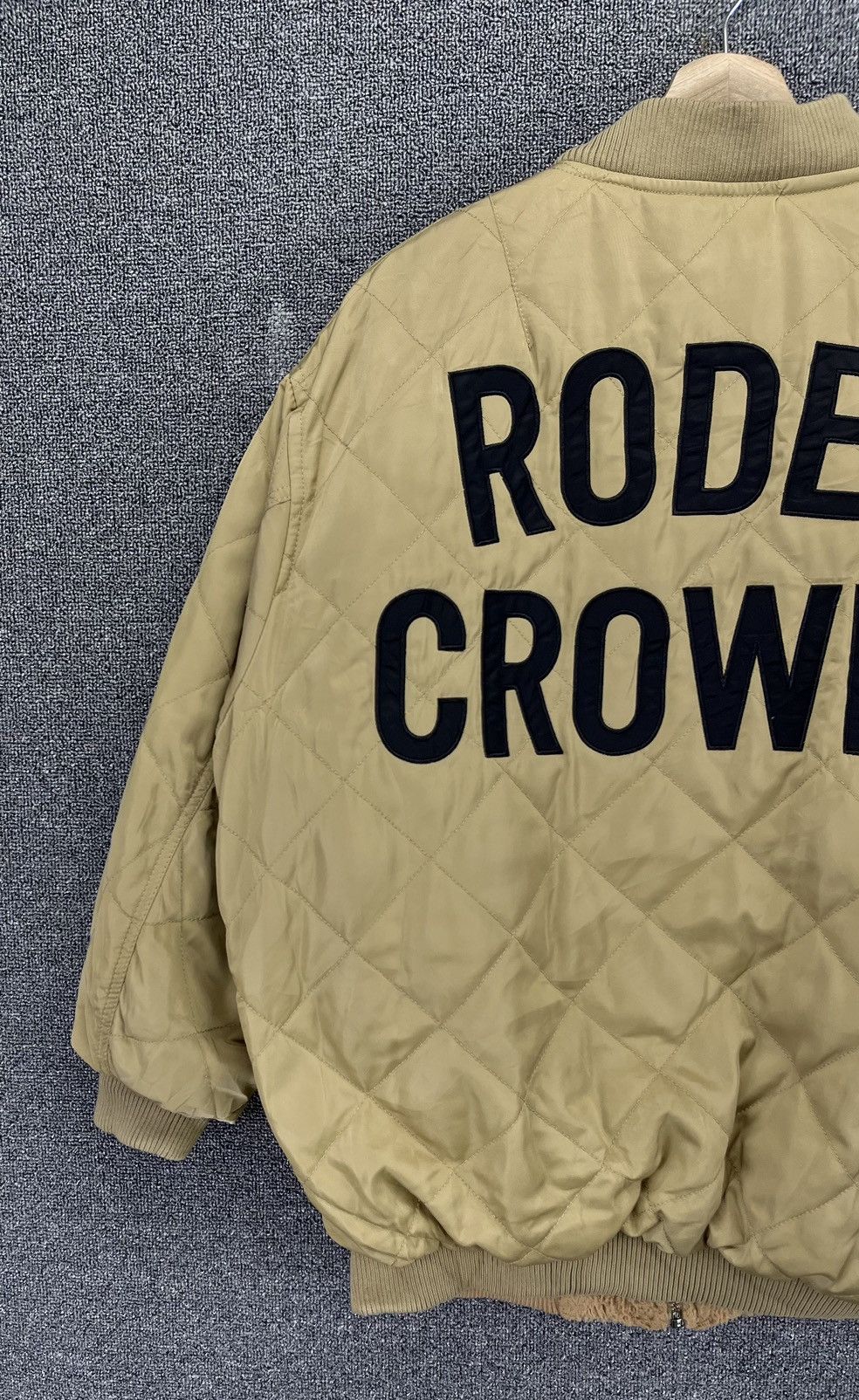 Japanese Brand Vintage Rodeo Crown Spellout Rare Reversible Hooded Jacket Size US L / EU 52-54 / 3 - 3 Thumbnail