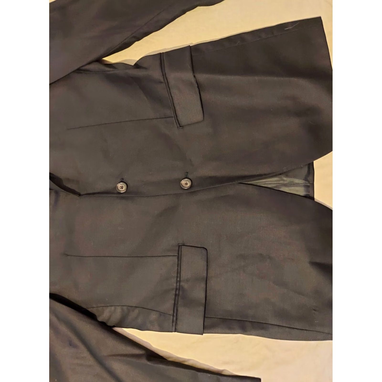 Polo Ralph Lauren Polo Ralph Lauren Wool Blazer Jacket 40R Mens Black Size US L / EU 52-54 / 3 - 3 Thumbnail