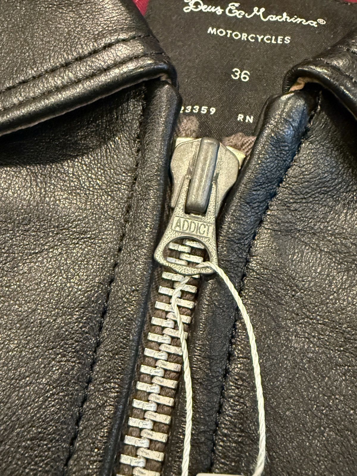 Addict Clothes Japan Addict x Deus Ex Machina AD-01 Sheep Leather Jacket Size US S / EU 44-46 / 1 - 8 Thumbnail